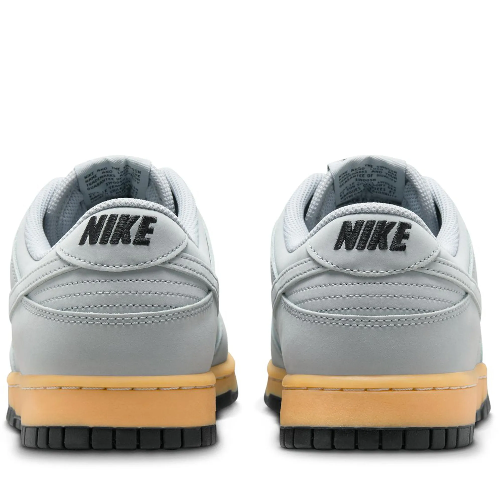 Nike Dunk Low Retro - Wolf Grey/Gum Yellow Secure fit Ergonomic Shape