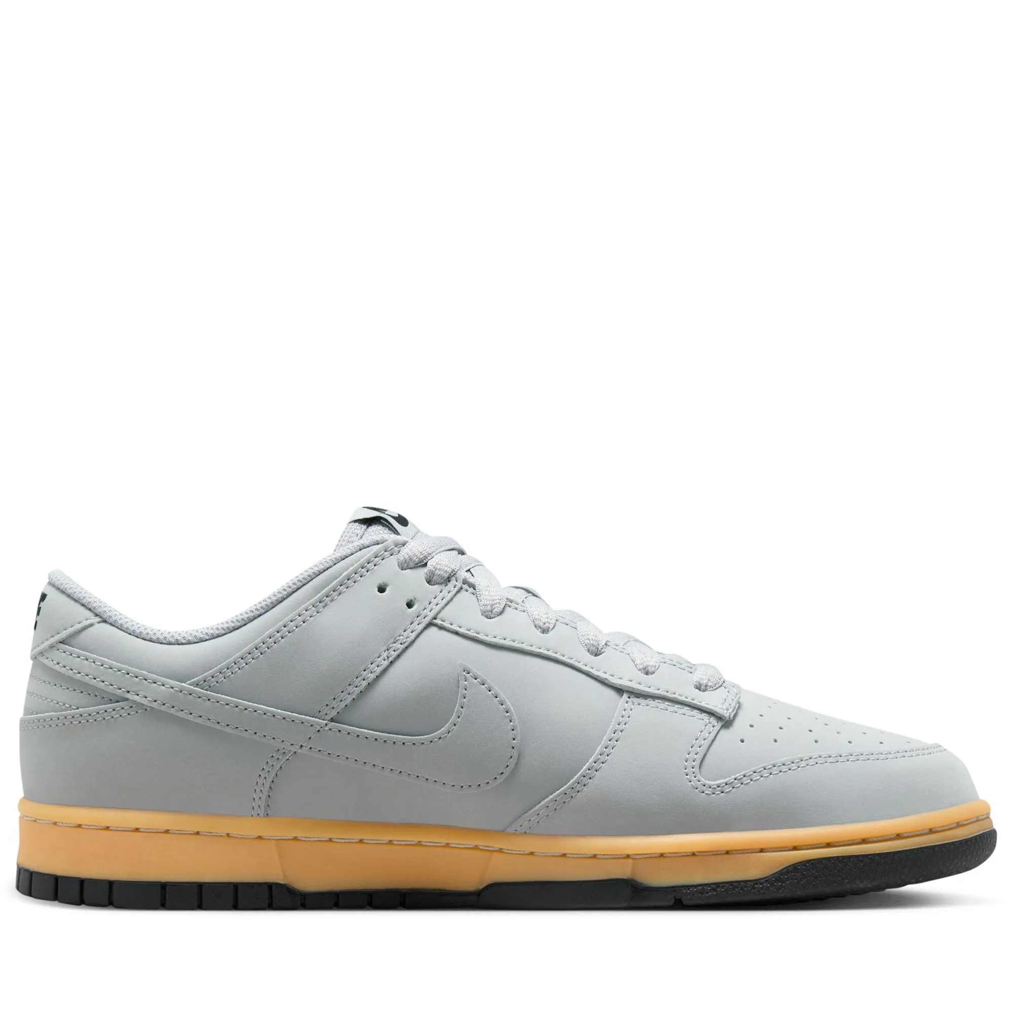 Compression Midsoles Enhanced silhouette Nike Dunk Low Retro - Wolf Grey/Gum Yellow