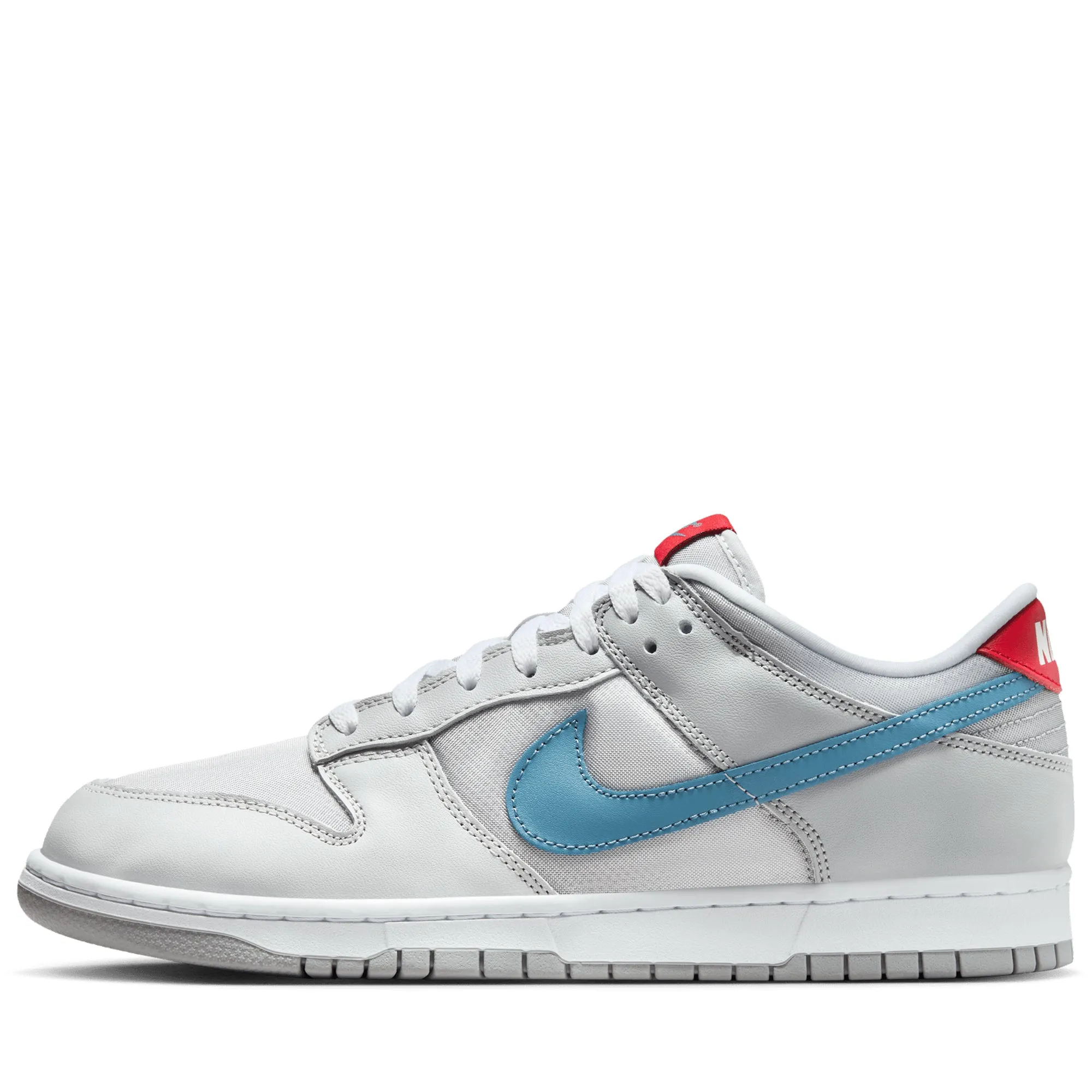 Nike Dunk Low 'Silver Surfer' - Metallic Silver/Aegean Storm Impact Diffusion