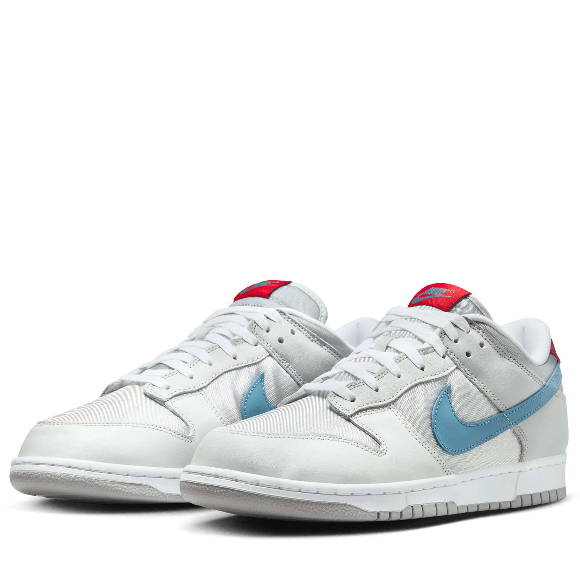 Supportive Fit Nike Dunk Low 'Silver Surfer' - Metallic Silver/Aegean Storm