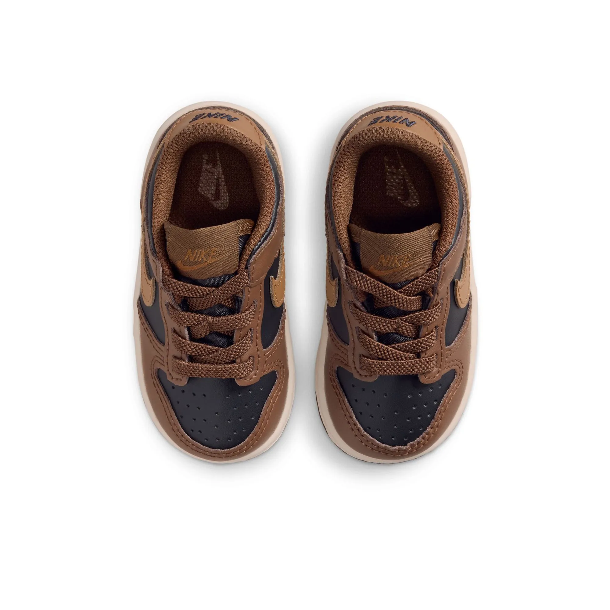Nike Dunk Low (TD) - Black/British Tan Cushioning Cloud Tech Durable Rubber Compound