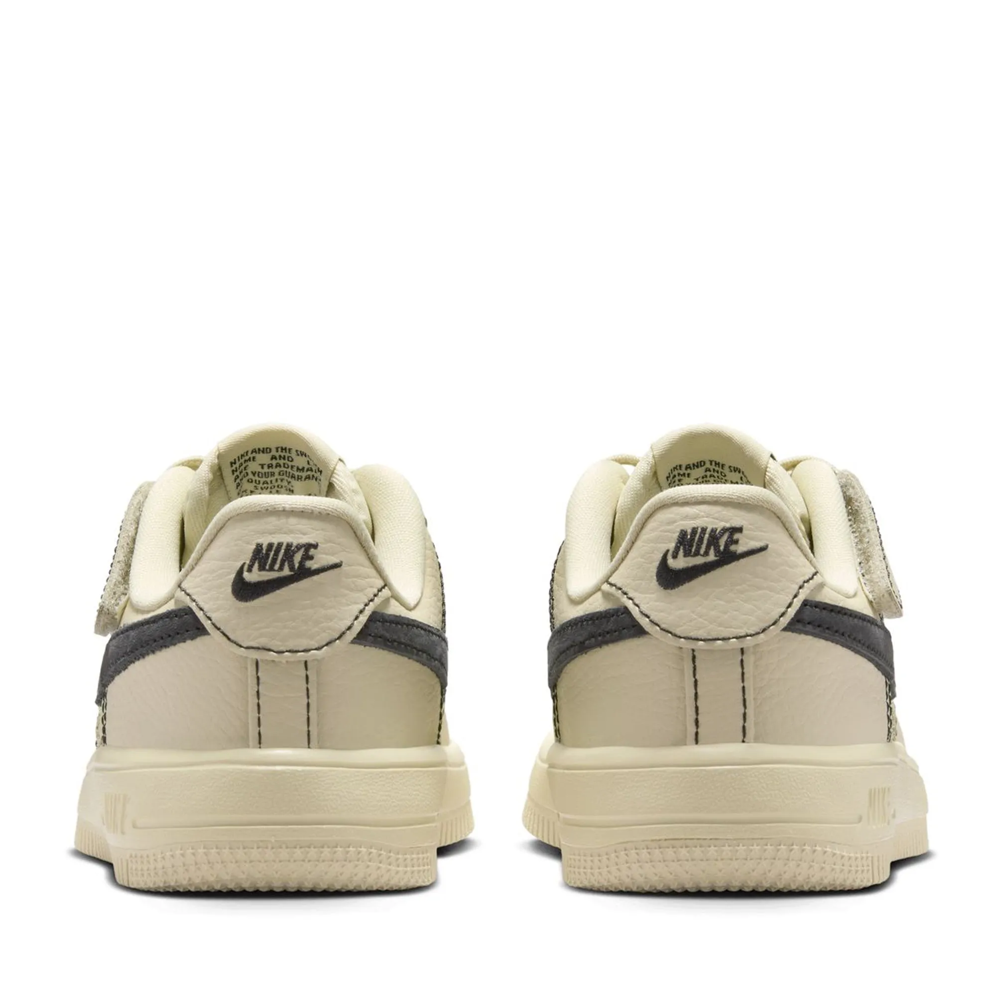 Nike Force 1 Low LV8 EasyOn (PS) - Light Khaki/Black sport tech Non Marking Rubber