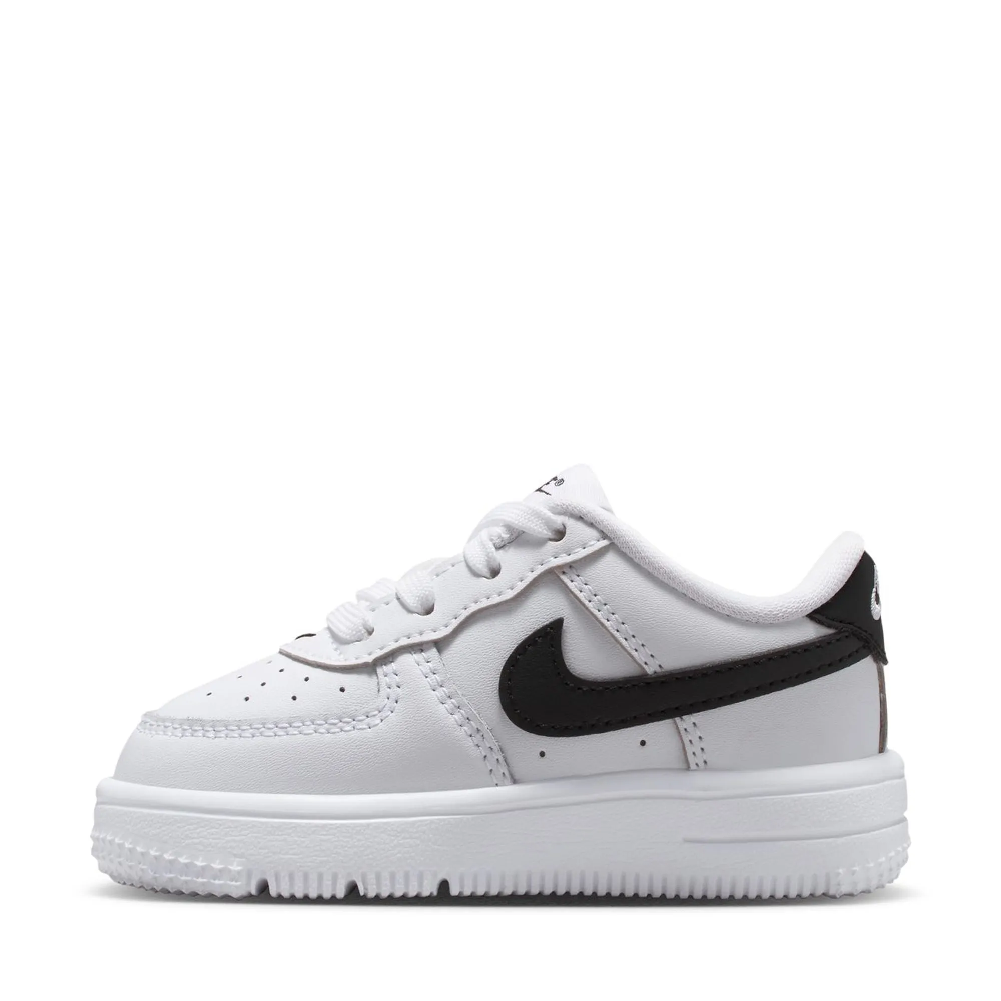 Essential Fit Elastic Ankle Nike Force 1 Low (TD) - White/Black