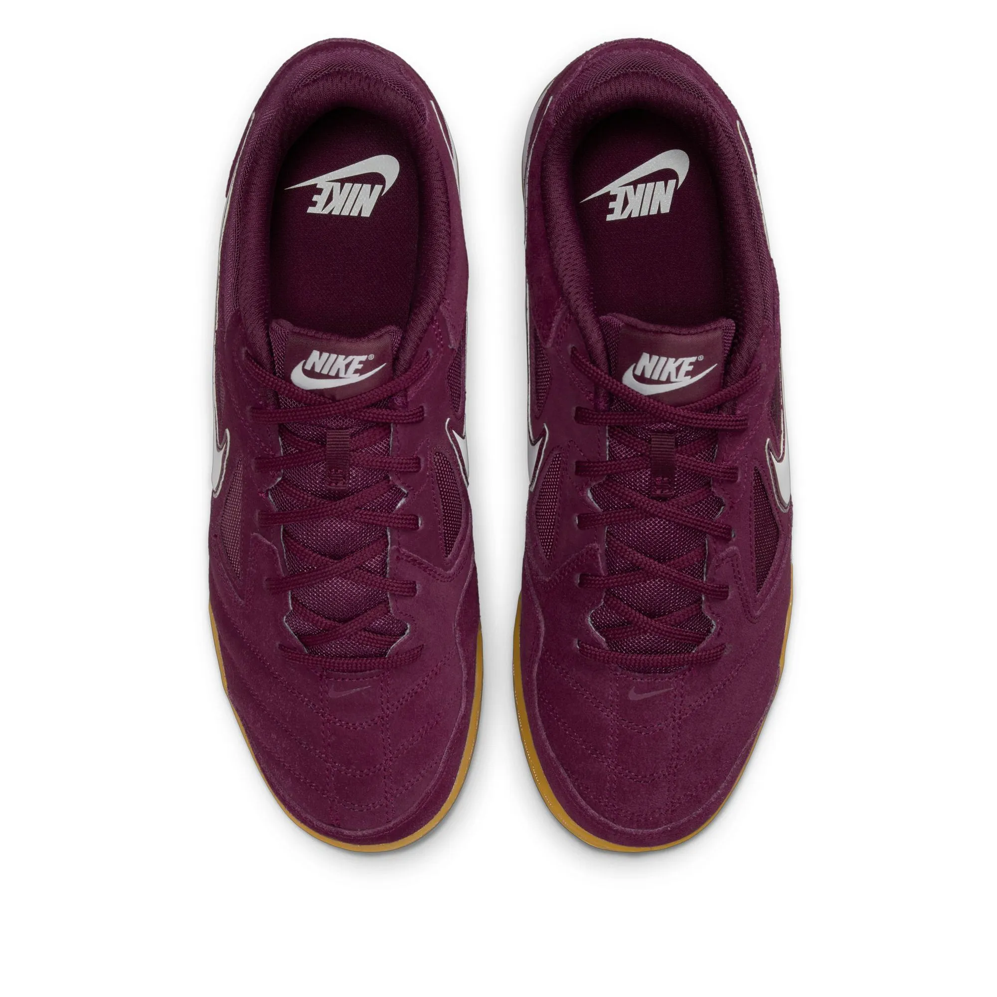 Fashion Casual Nike Gato - Bordeaux/White