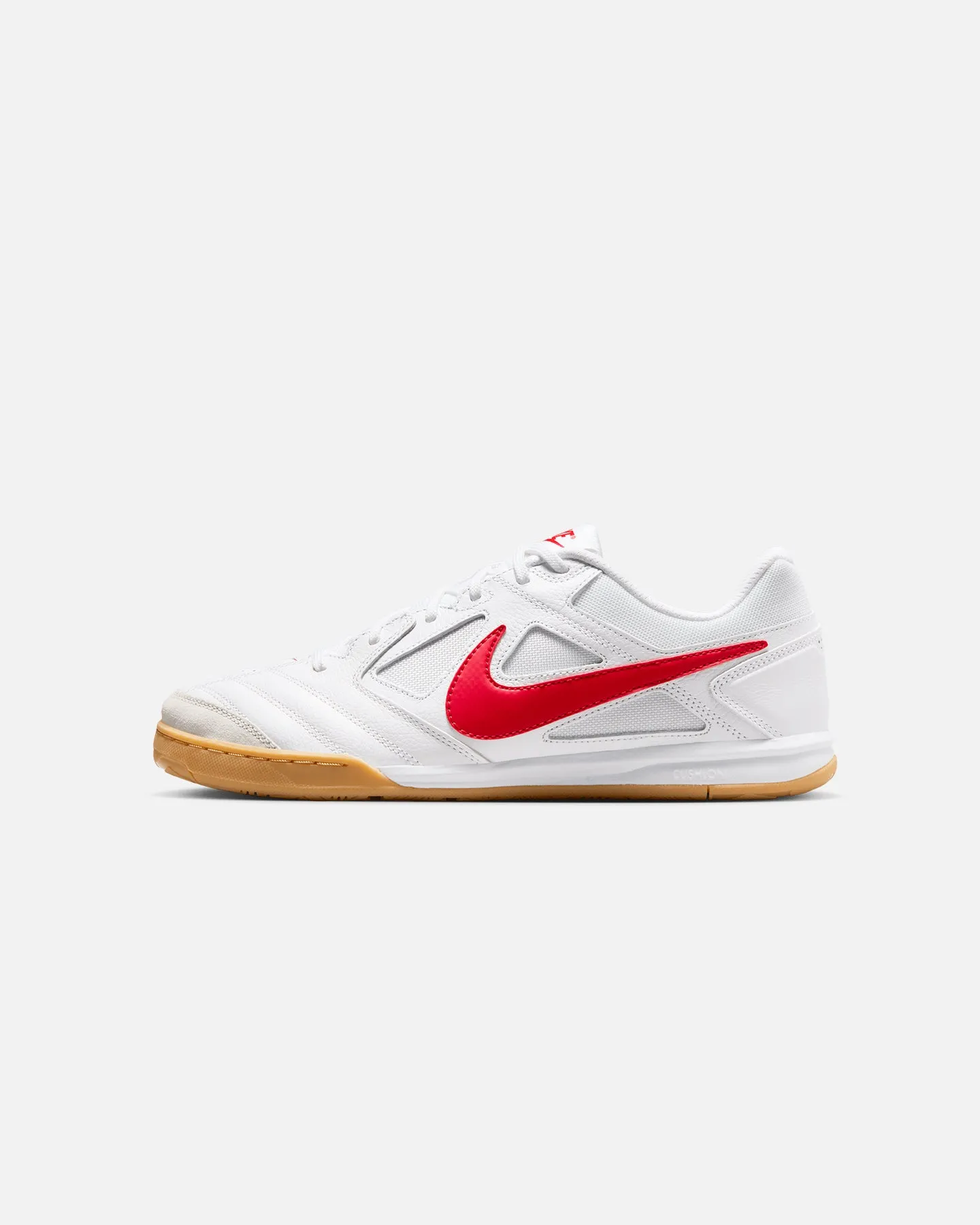 Cushioned Footbed Comfort Bend Nike Gato White/University Red