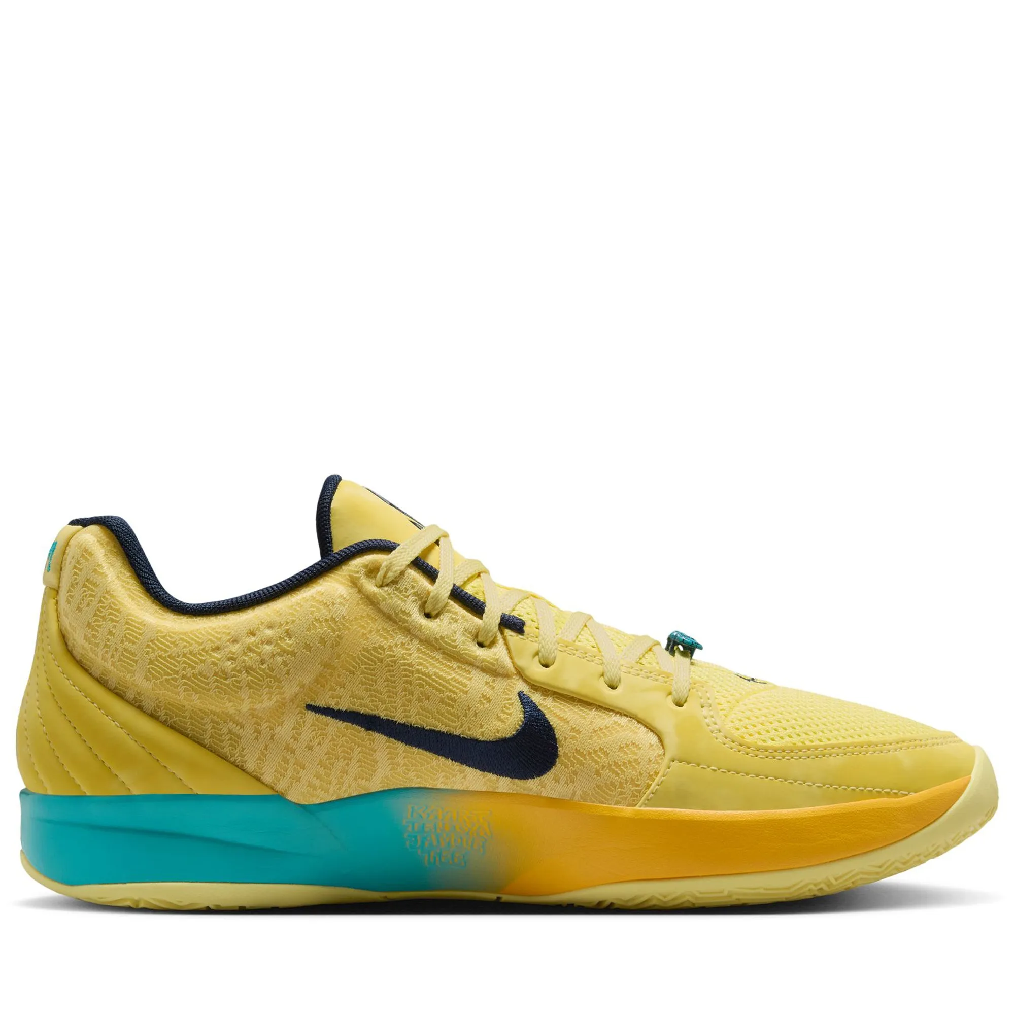 Nike Ja 2 - Soft Yellow/Obsidian RaisedSole