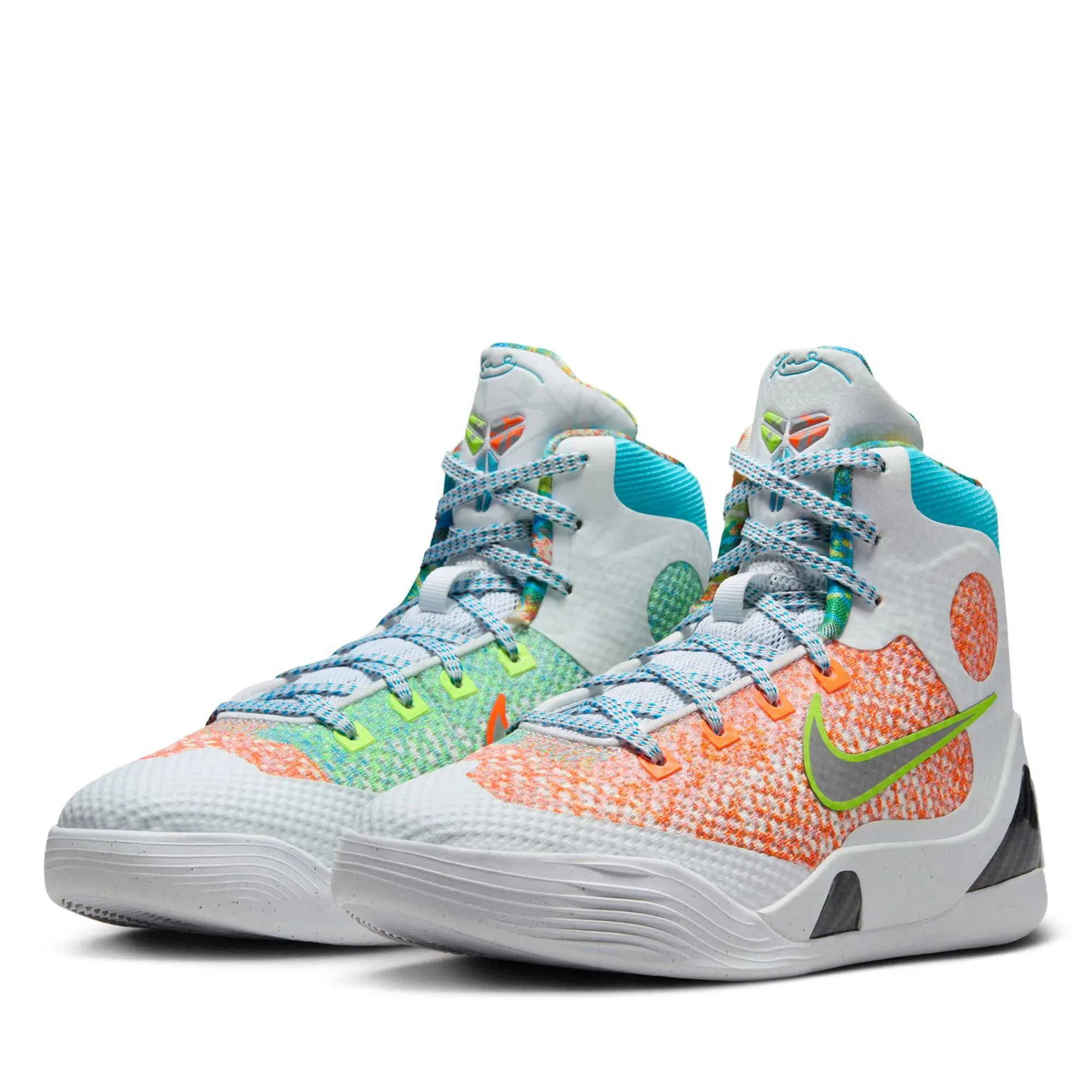 Nike Kobe IX 'What The' (GS) - White/Chlorine Blue Padded