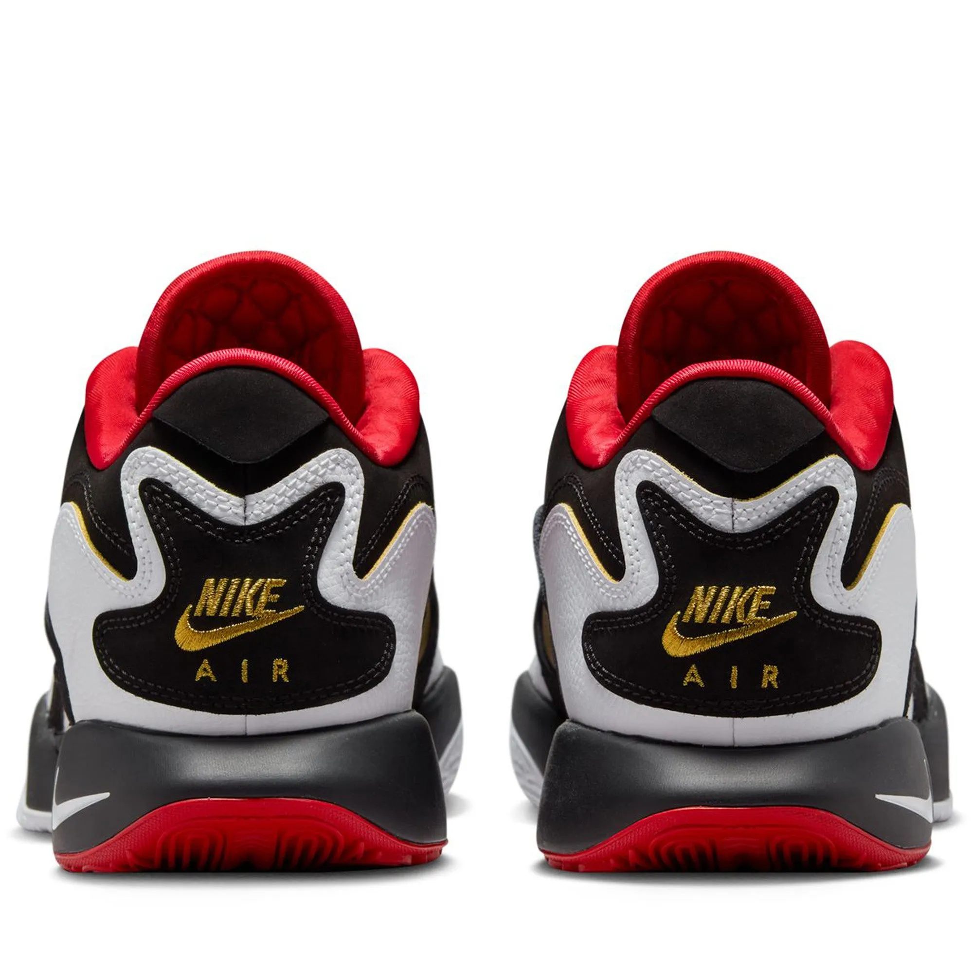 Nike Lebron XXI 'Prime 93' - Black/White Shock Diffusion Reflective Safety Details
