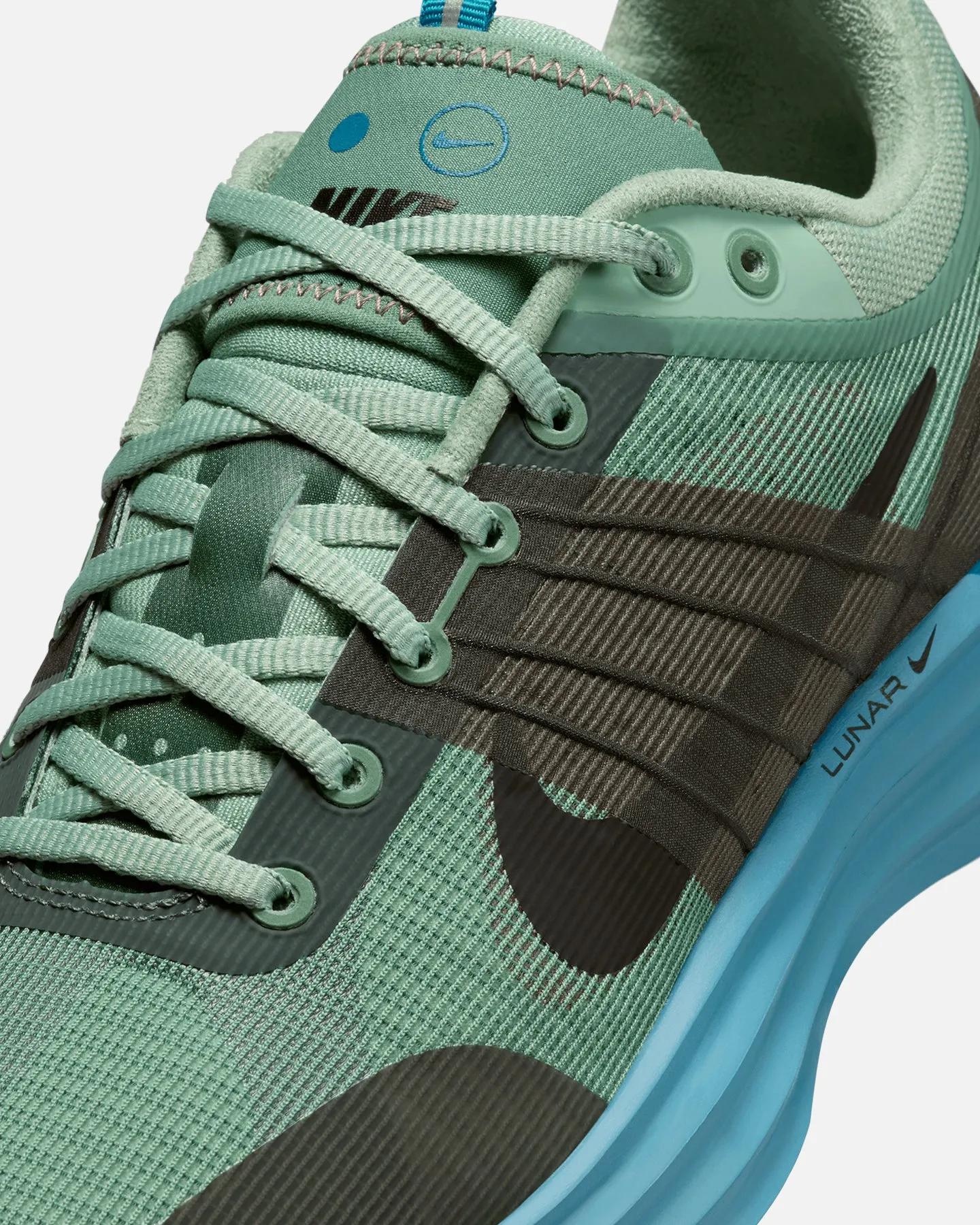 Nike Lunar Roam Steam/Black Dutch Green Indoor Party Mood
