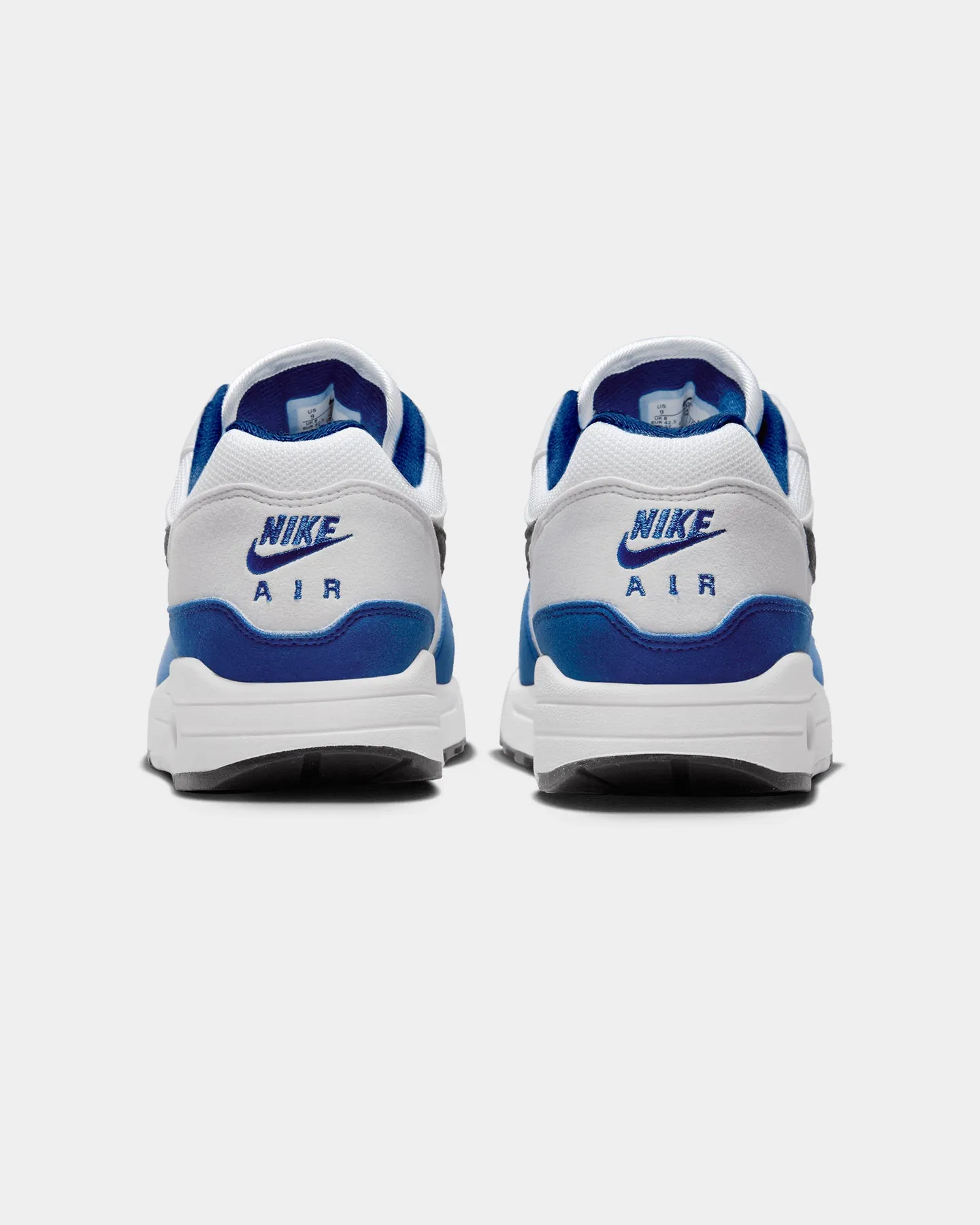 Nike Nike Air Max 1 White/Black-Deep Royal Trendy Cold Tone