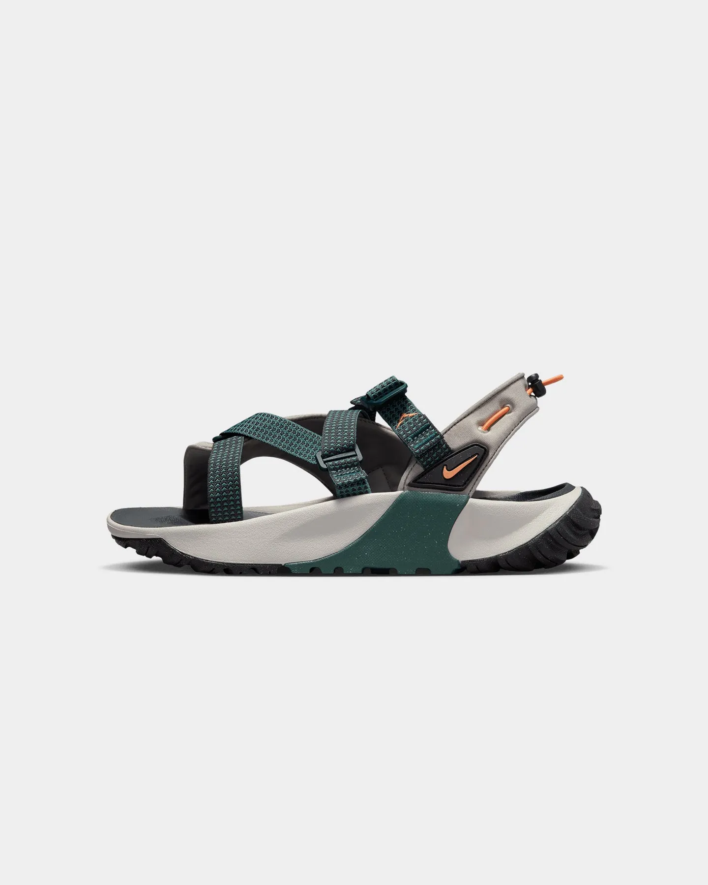 Nike Oneonta Sandals Cobblestone/ORange Comfort Run Game Fit