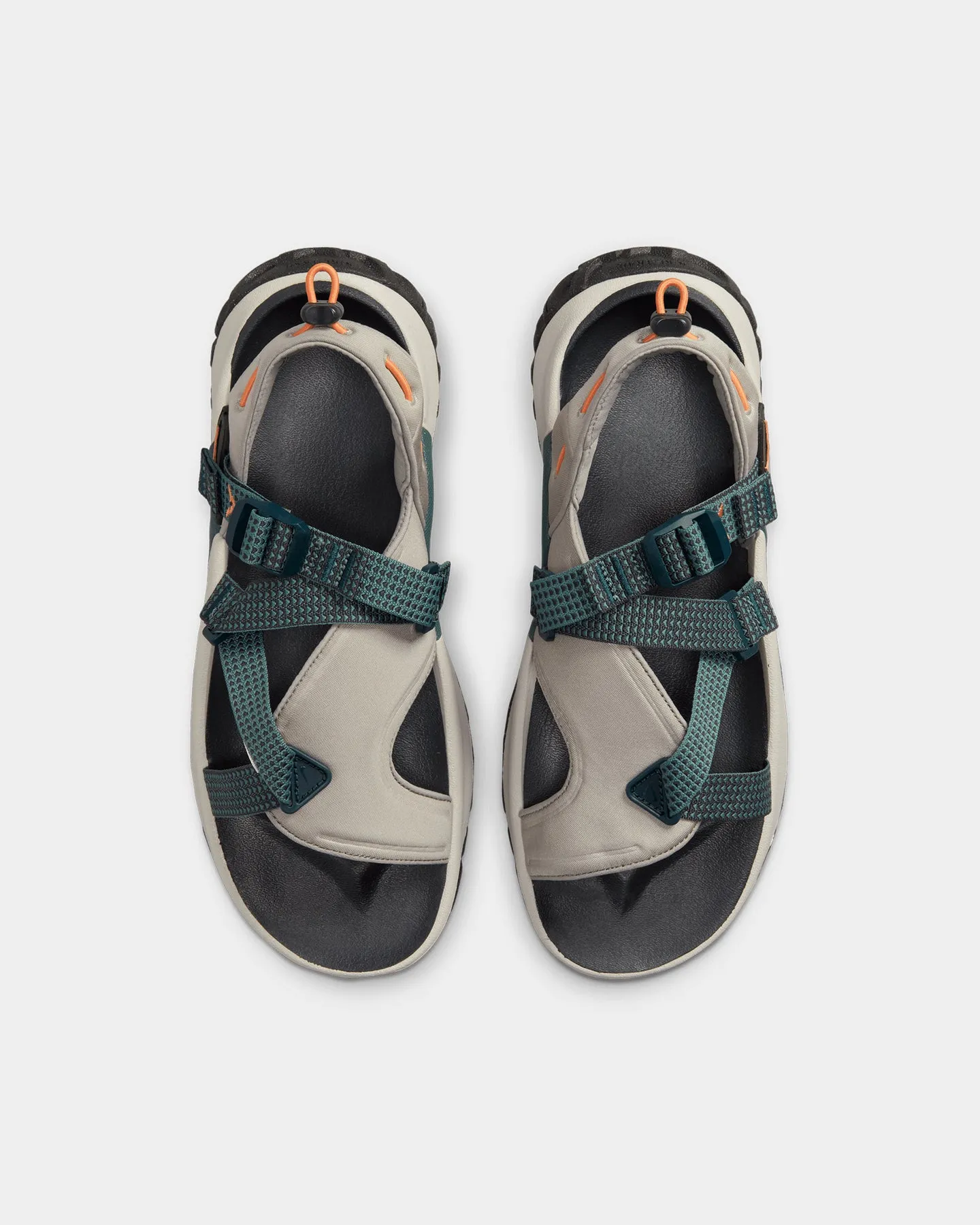 Nike Oneonta Sandals Cobblestone/ORange Foot Ease Dive Gear
