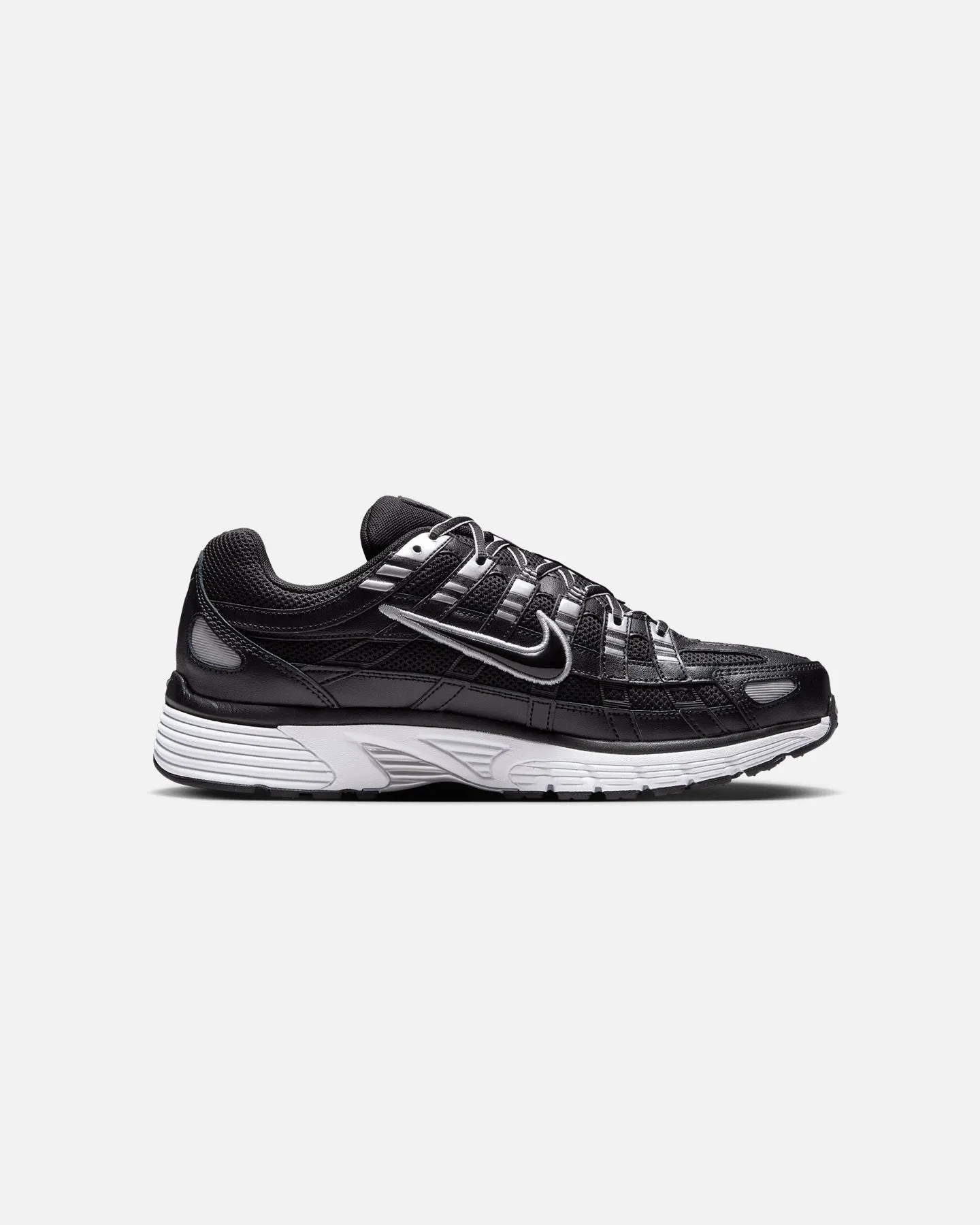 Nike P-6000 Black Leather Touch