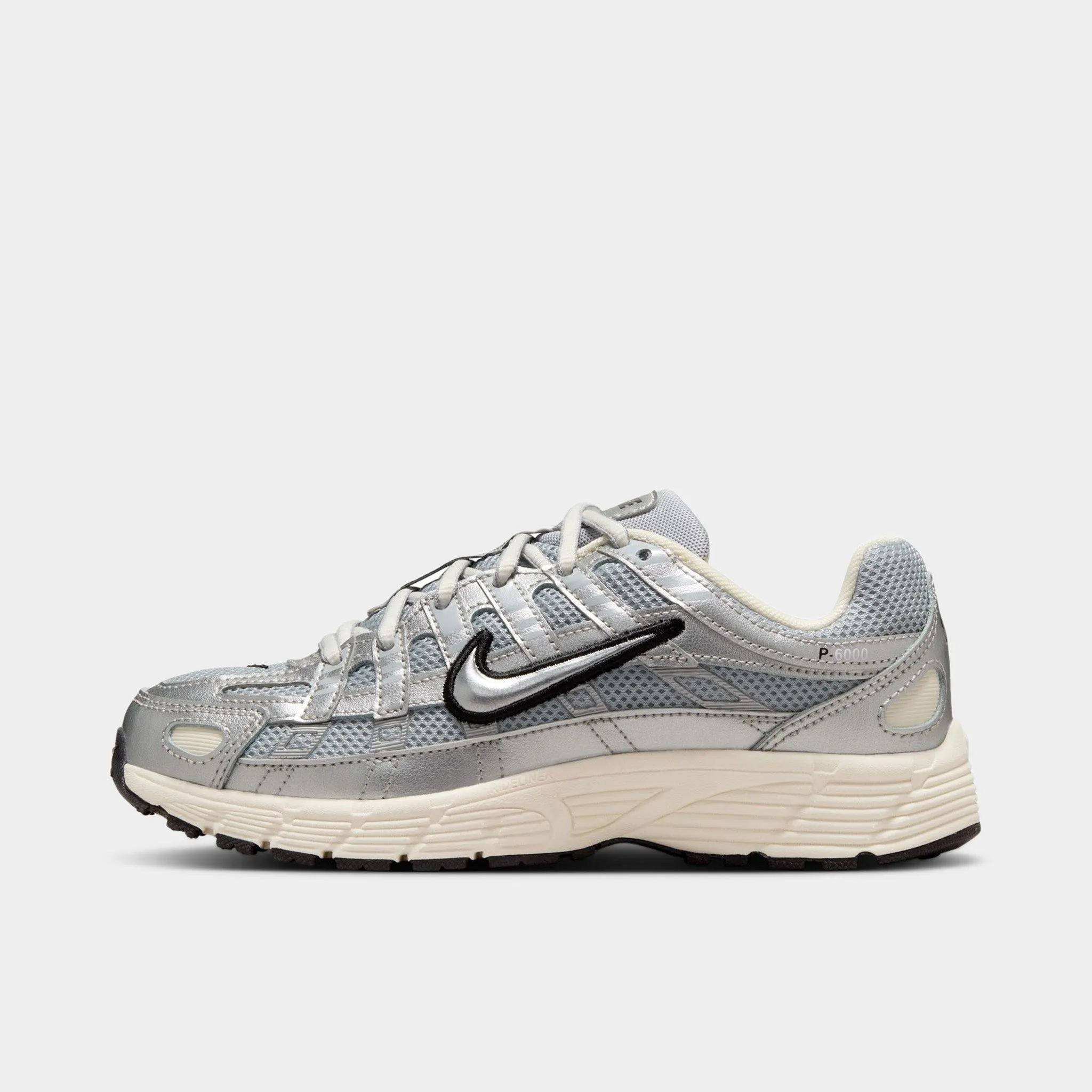 Nike P-6000 GS Metallic Silver / Black Multi Purpose Celebrity Vibe
