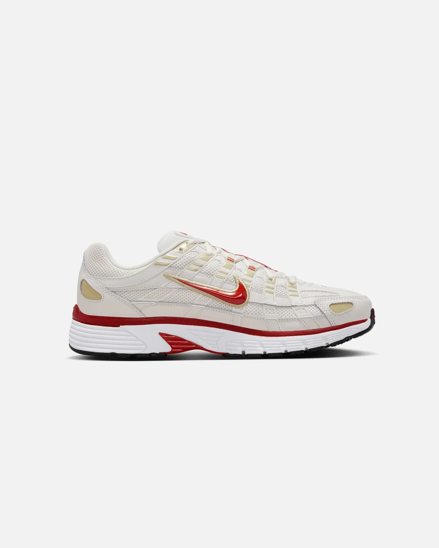 Nike P-6000 Phantom/Dragon Red Corner Style