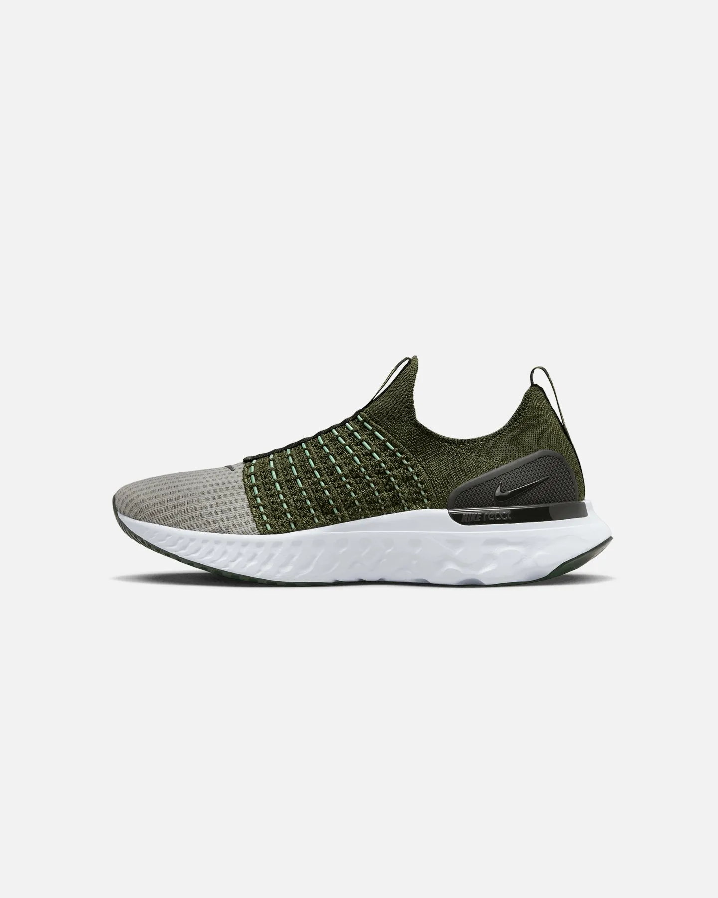 Nike React Phantom Run FlyKnit 2 Rough Green/Yellow Star Shine Stride Easy
