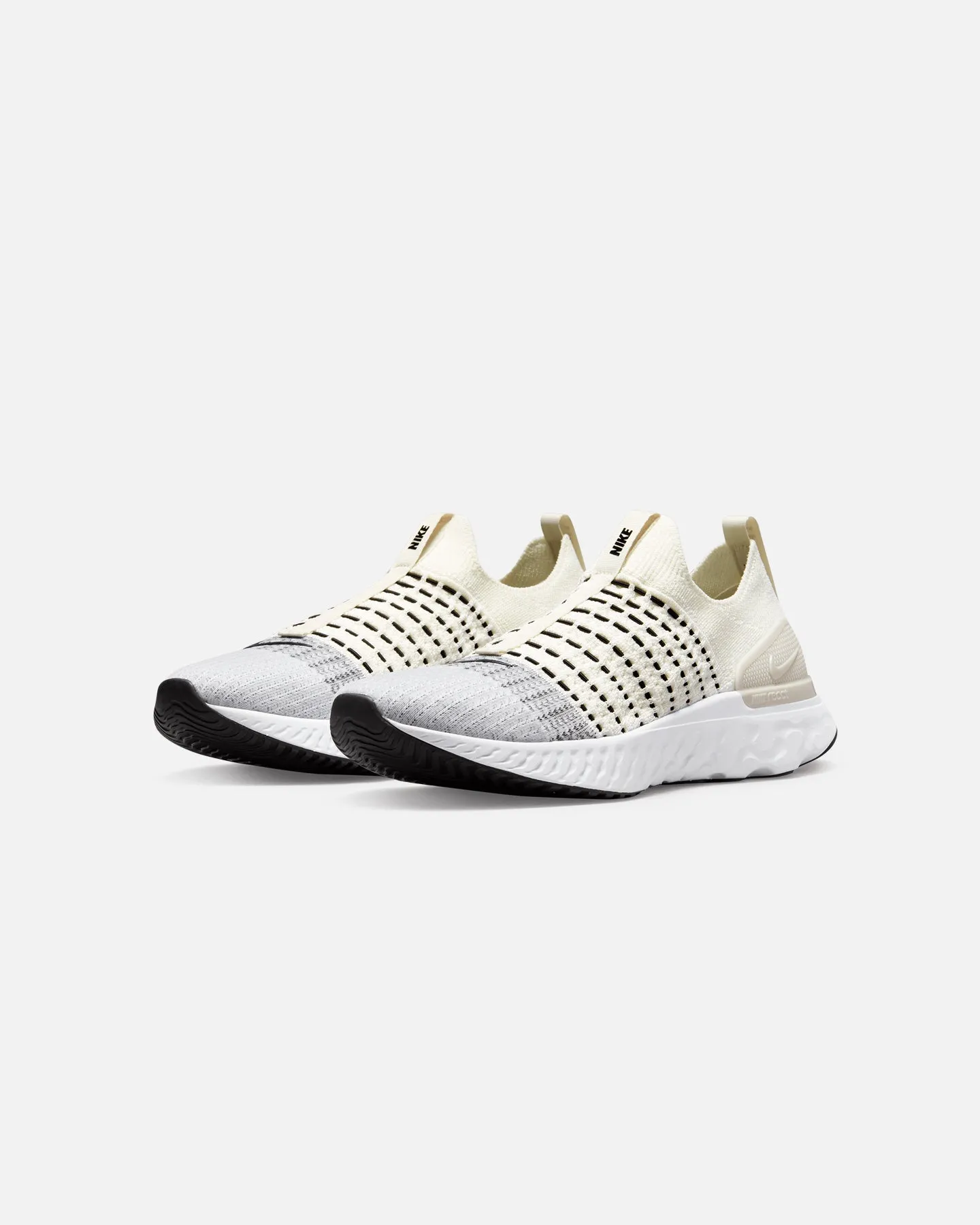 Nike React Phantom Run FlyKnit 2 Sail/Black Work Base Desert Cool