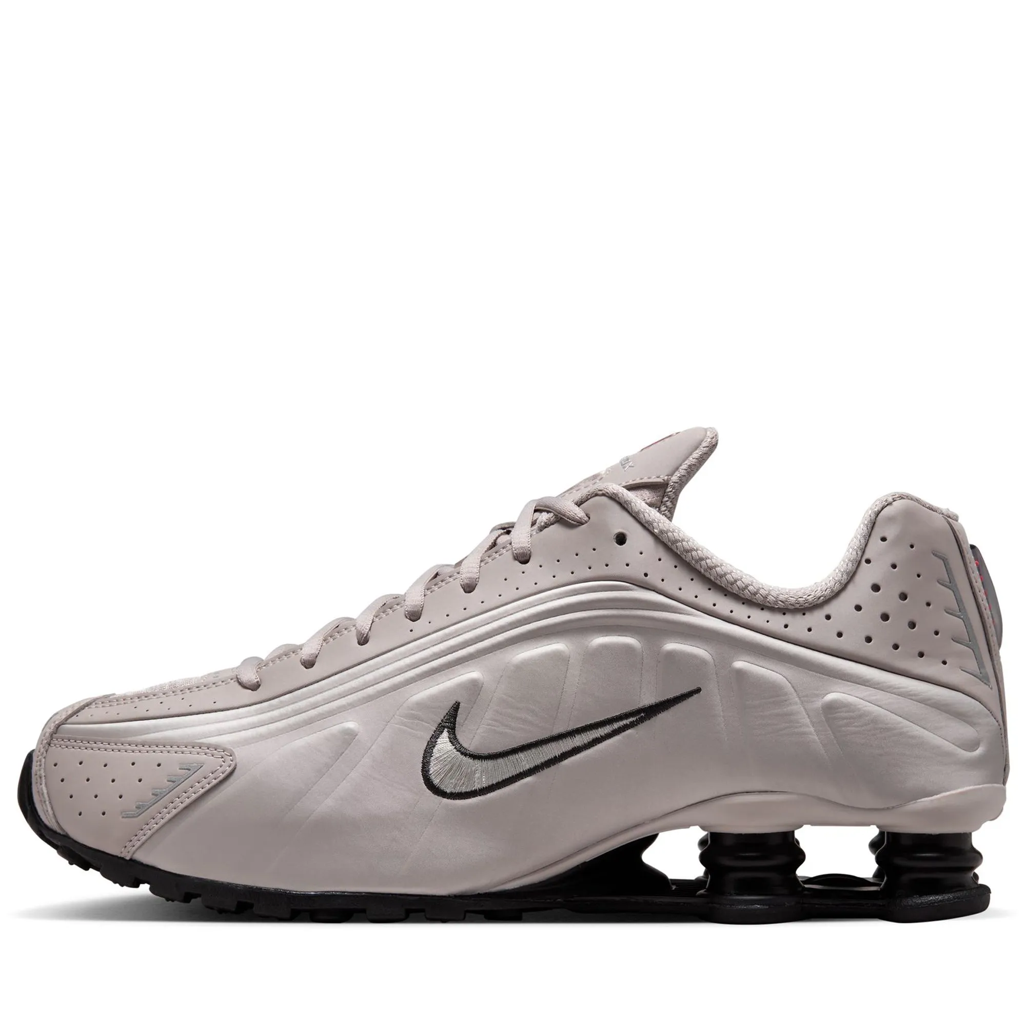 Nike Shox R4 - College Grey/Black Base Support Side Grip