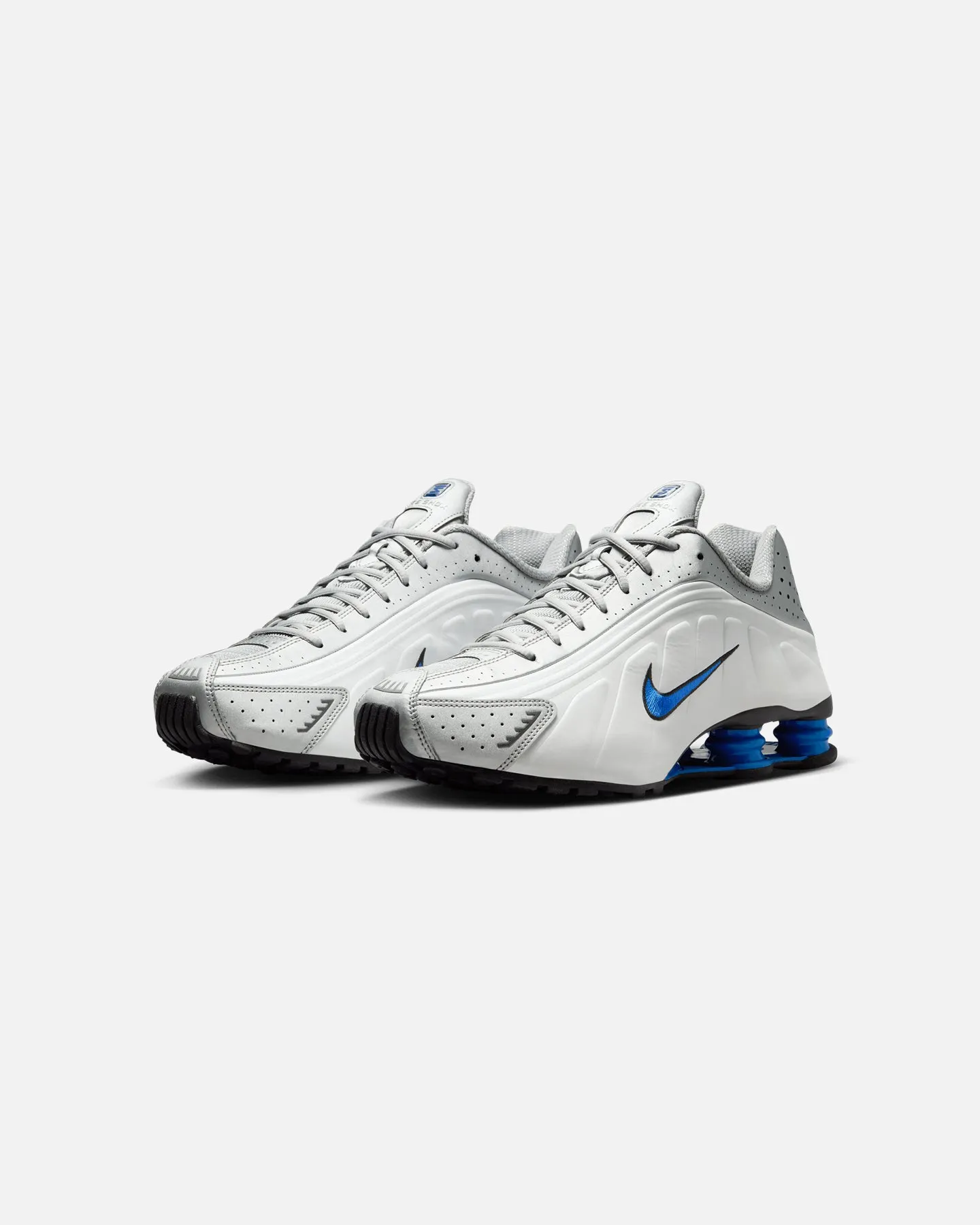 Comfortable Wear Nike Shox R4 White/Metallic