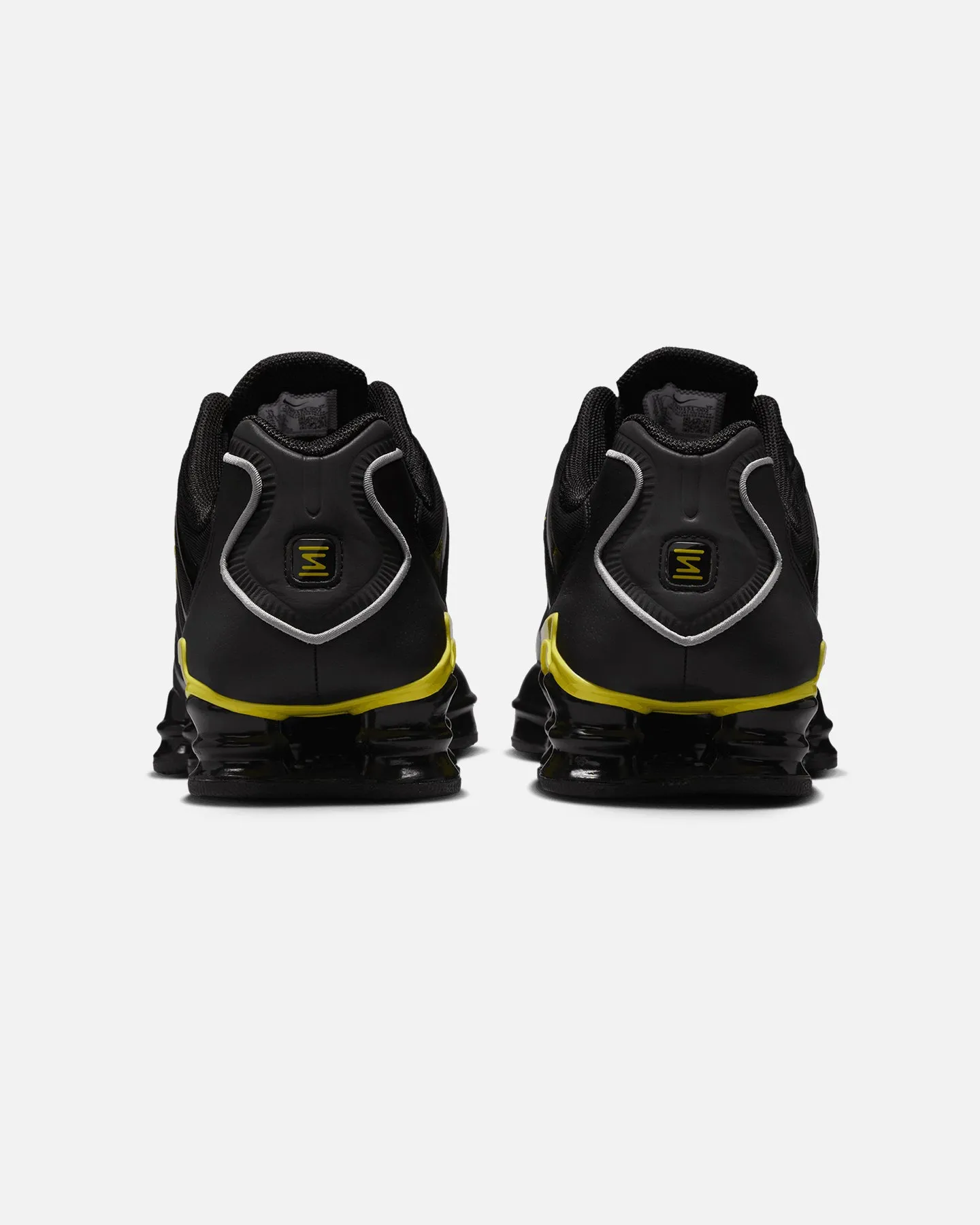 synthetic leather Nike Shox TL Black/Silver