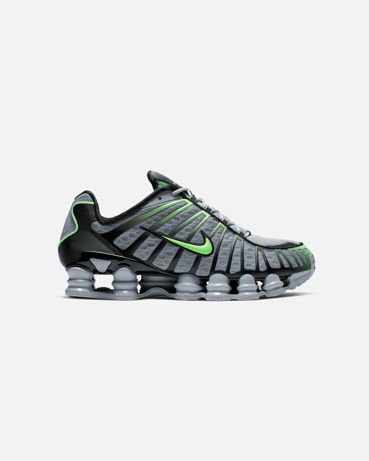 Nike Shox TL Wolf Grey/Black Couple Pair night walk