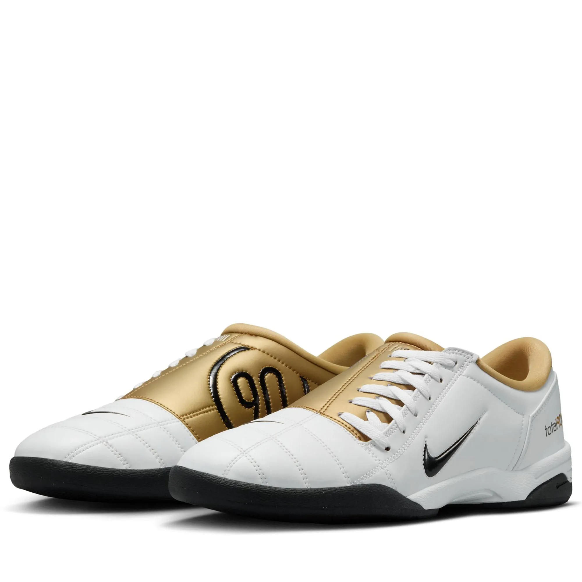 Nike T90 SP - White/Metallic Gold Daily Support