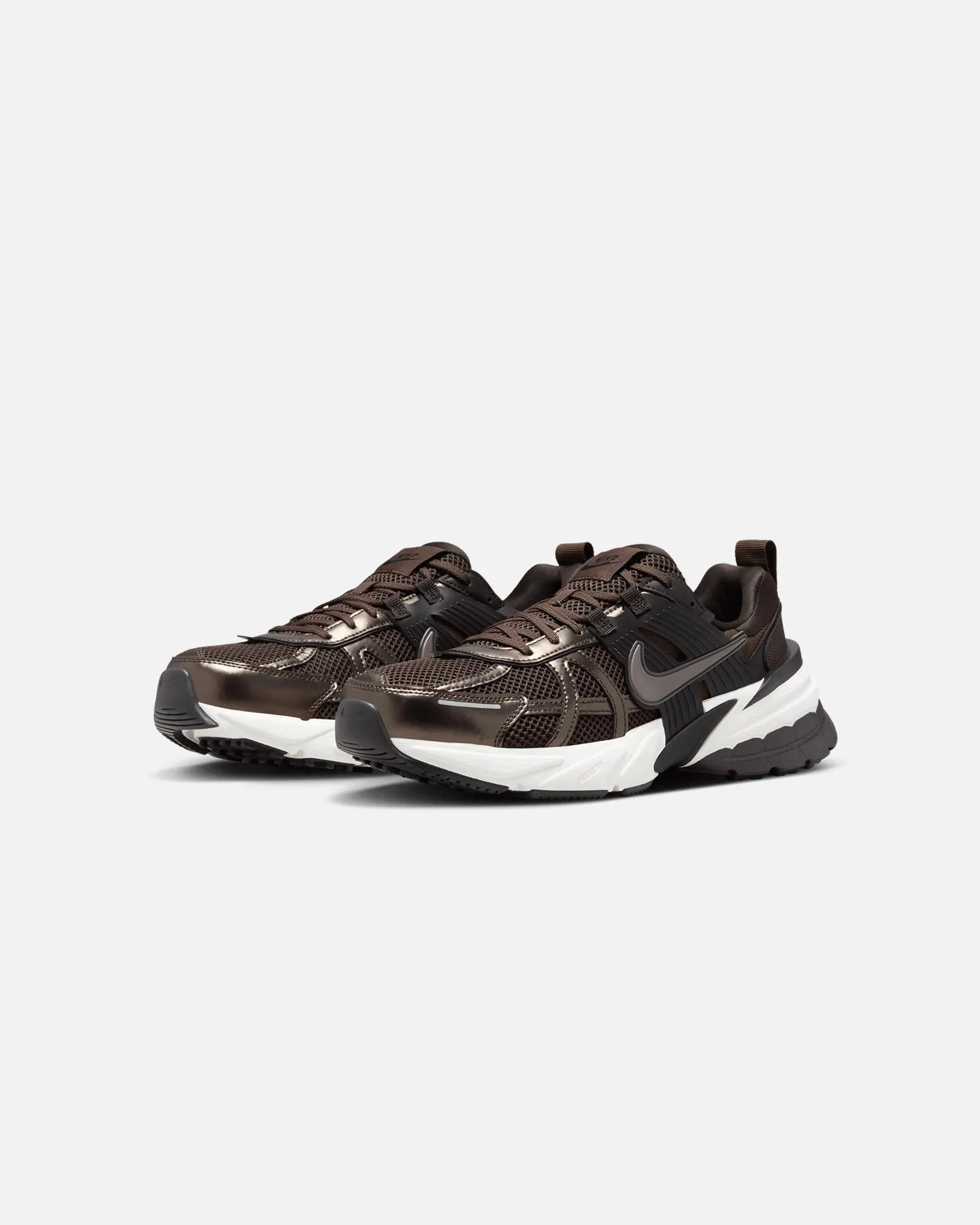 Nike V2K Run Velvet Brown/Baroque Brown/White Slip Resistant