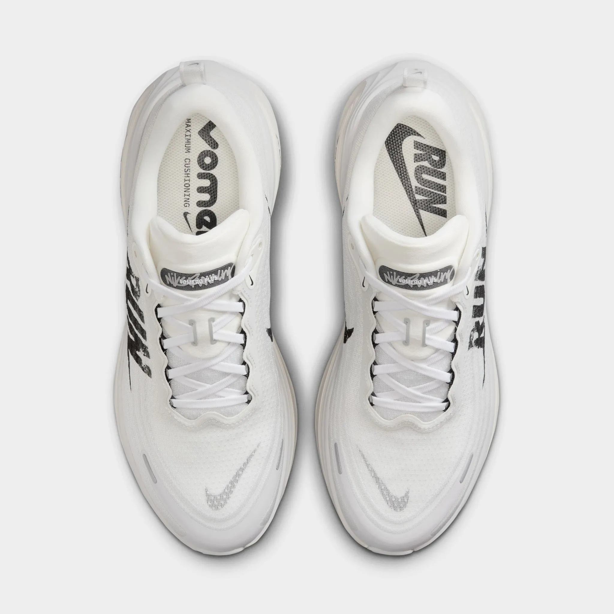Nike Vomero Plus Run Summit White / Black - Vast Grey Traction Sole