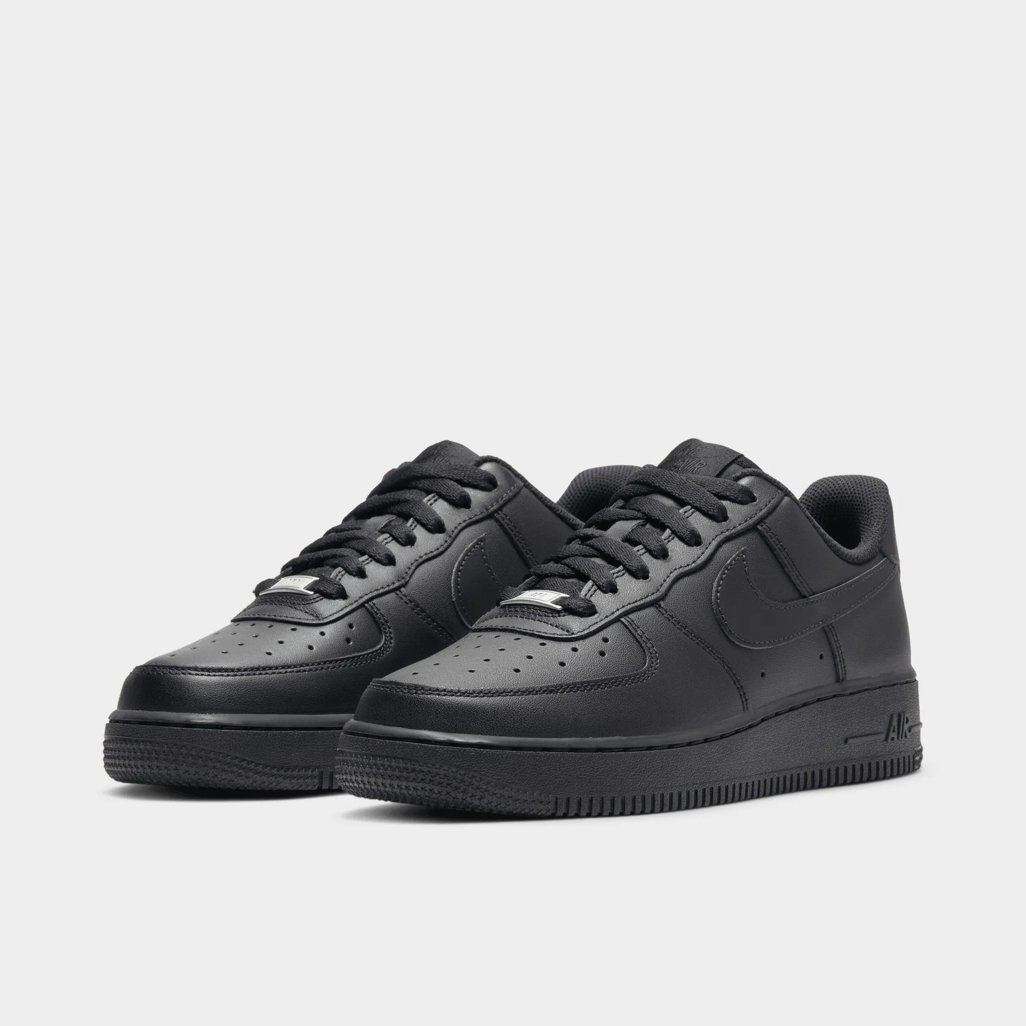 Urban Style Wide Base Nike Women's Air Force 1 07 Black / Black