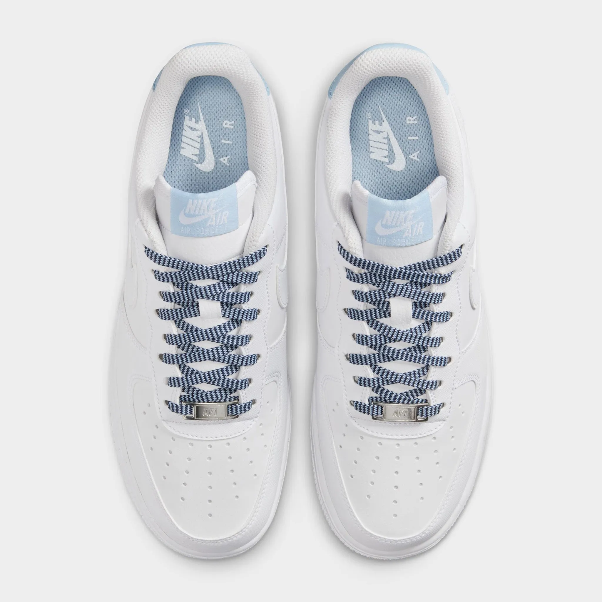Family Fit Nike Women's Air Force 1 '07 Next Nature White / Light Armory Blue