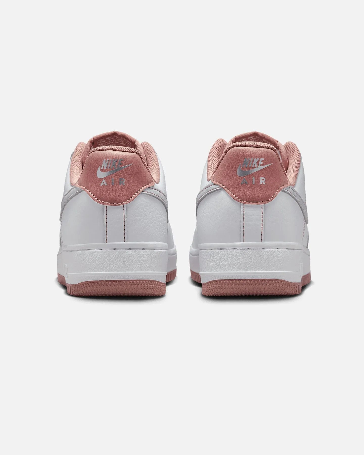 Nike Women's Air Force 1 '07 "Mini Jewel" White/Pink All-Day Wear Vegan