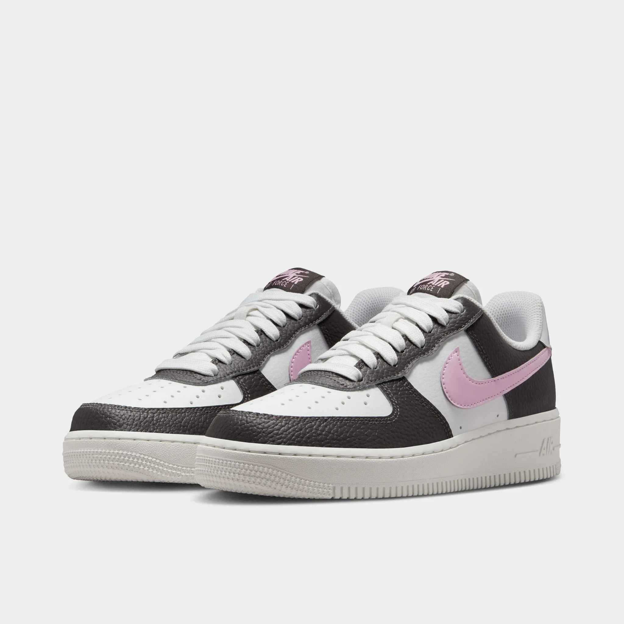 Block Hike Nike Women's Air Force 1 '07 Summit White / Pink Foam - Medium Ash