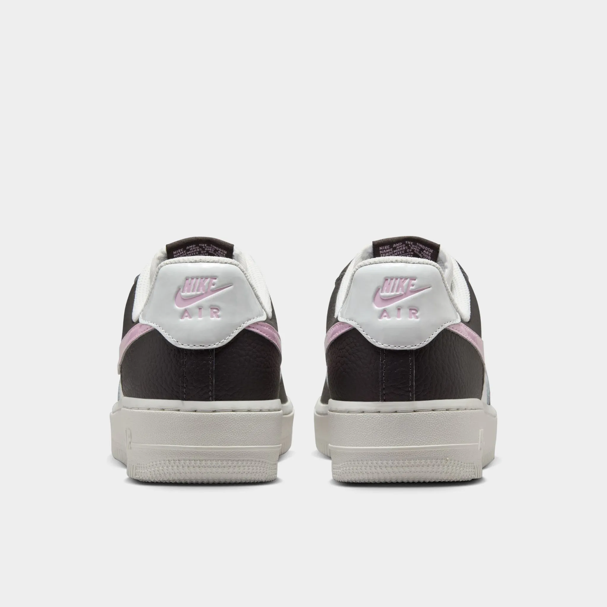 Nike Women's Air Force 1 '07 Summit White / Pink Foam - Medium Ash simple design Lounge Fit