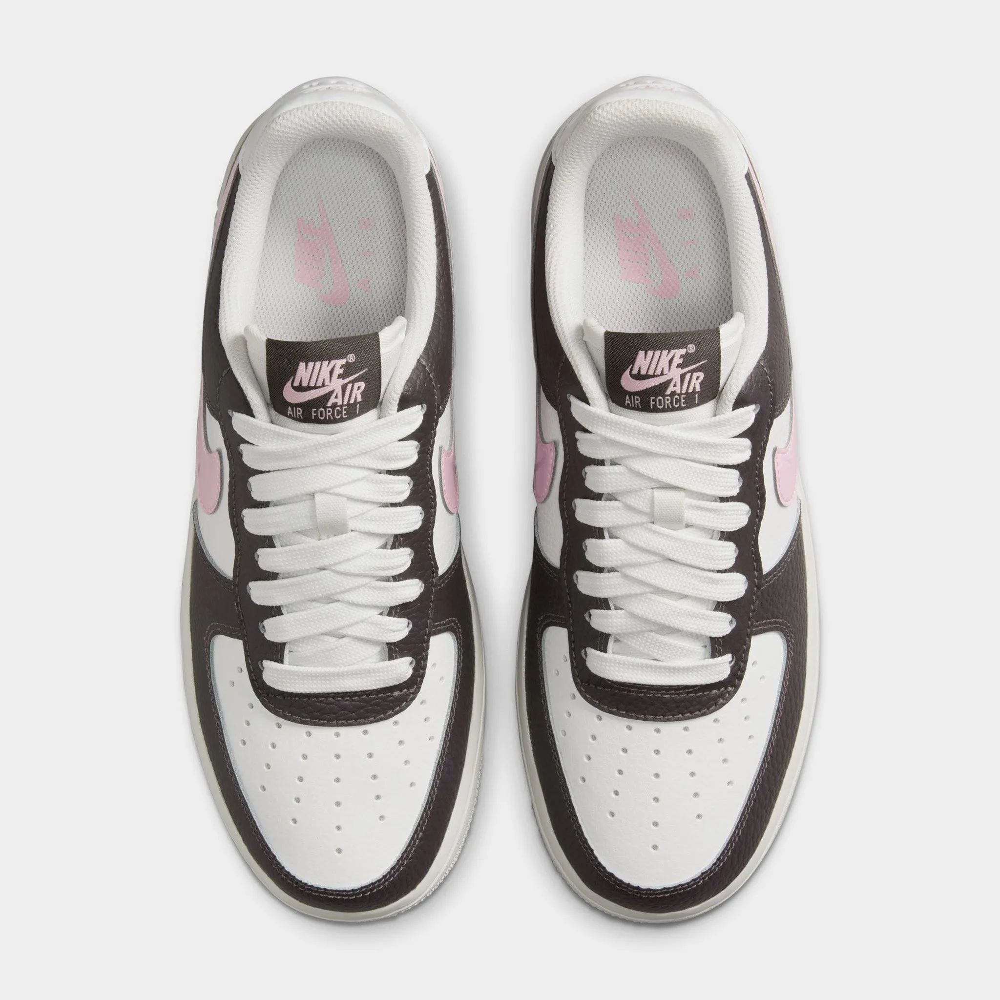 Heel Support Nike Women's Air Force 1 '07 Summit White / Pink Foam - Medium Ash