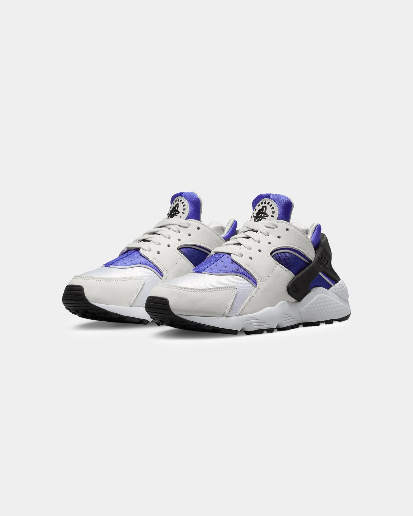 Multi-functional lining Layered silhouette Nike Women's Air Huarache White/Black-Lapis-Deep Royal Blue
