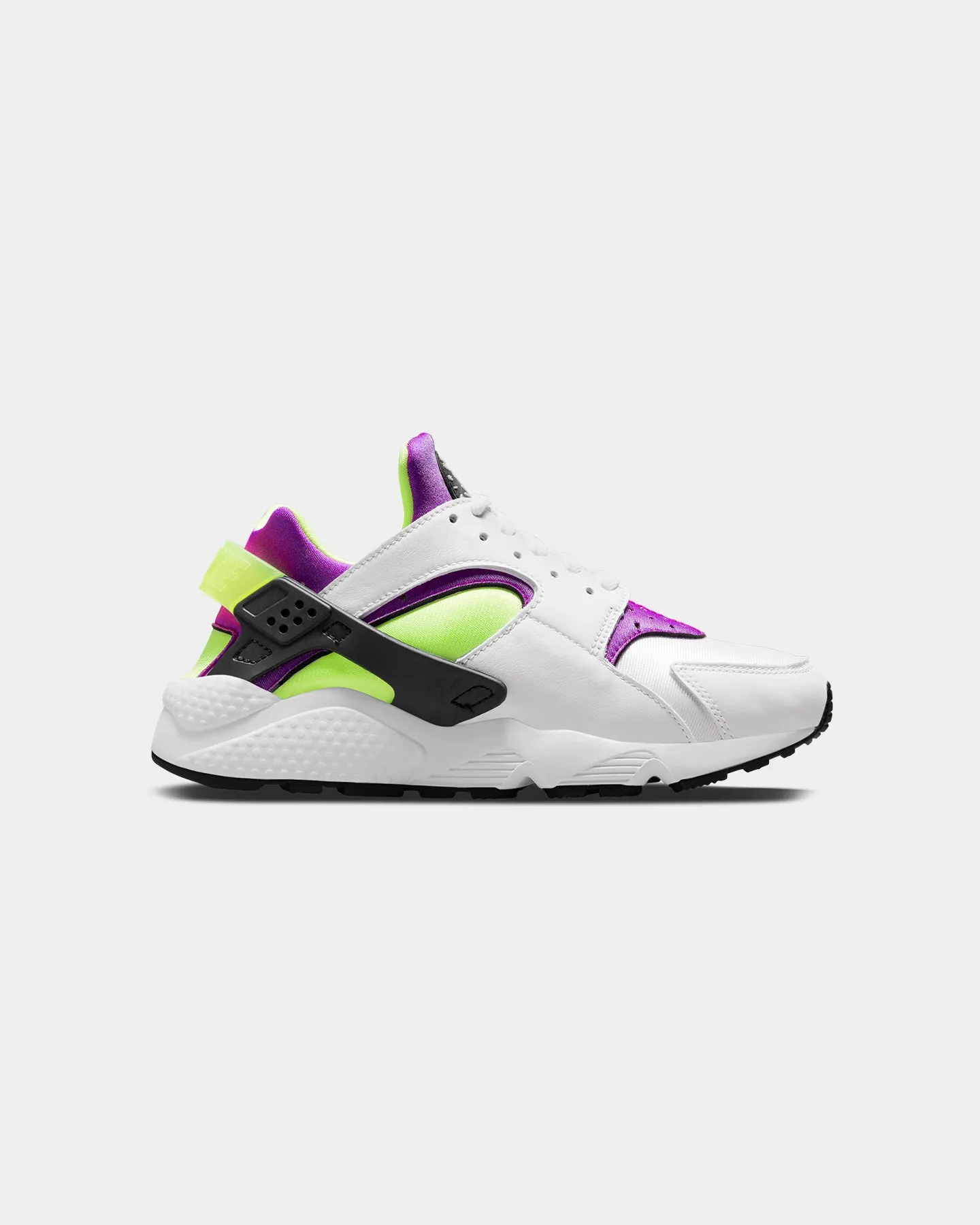 Nike Women's Air Huarache White/Neon Yellow informal event Comfortable