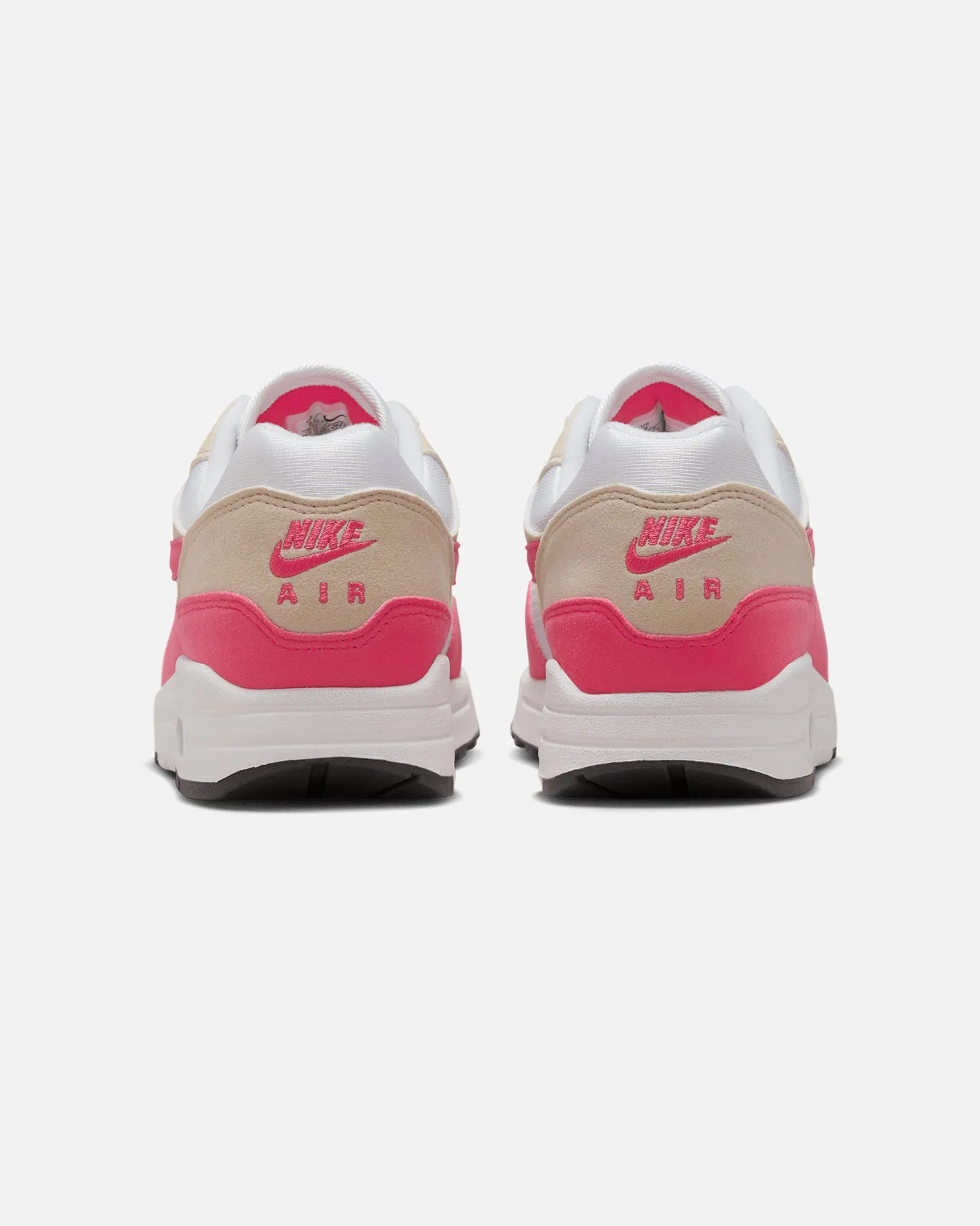 Nike Women's Air Max 1 White/Aster Pink Fabric