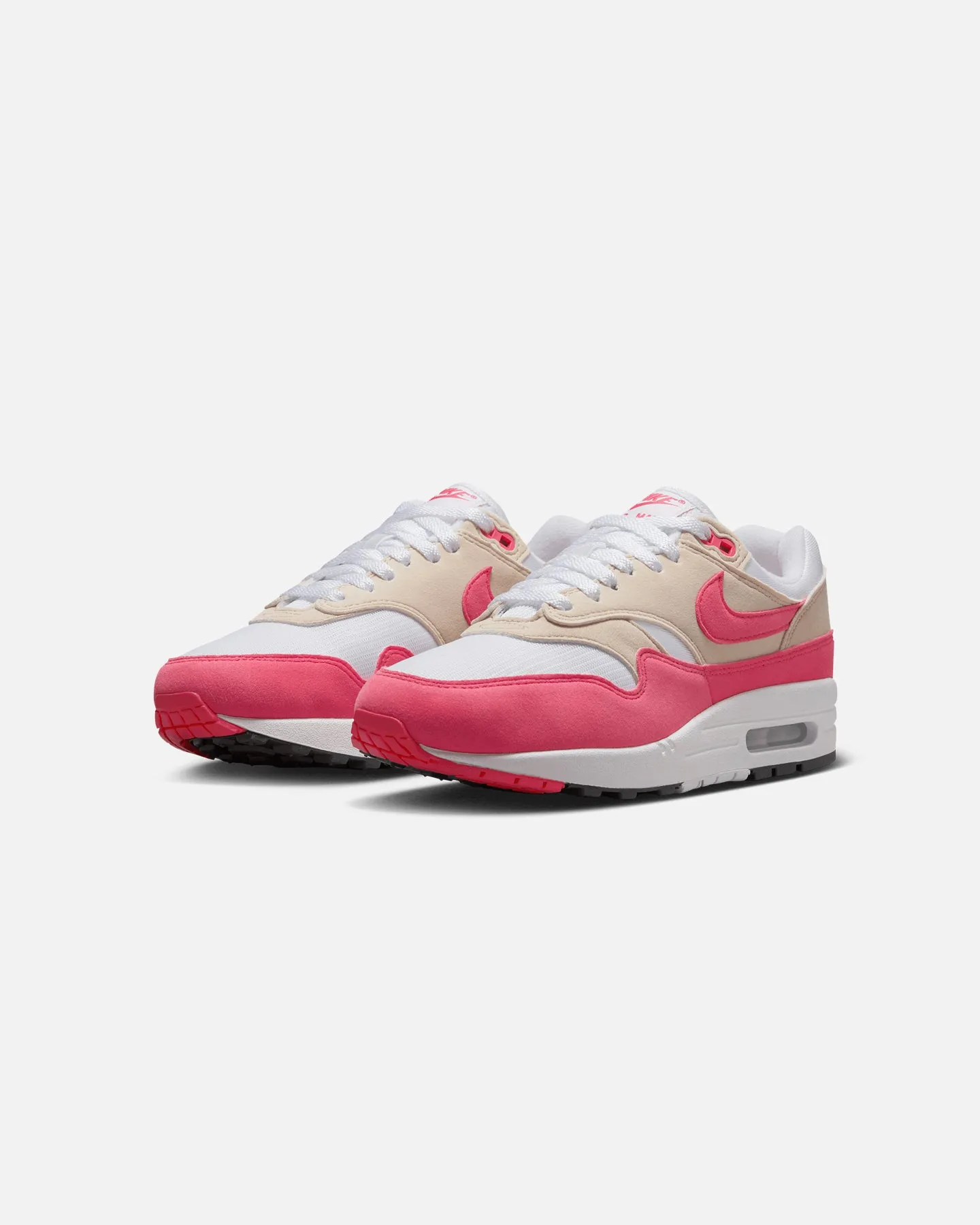 Nike Women's Air Max 1 White/Aster Pink fastest