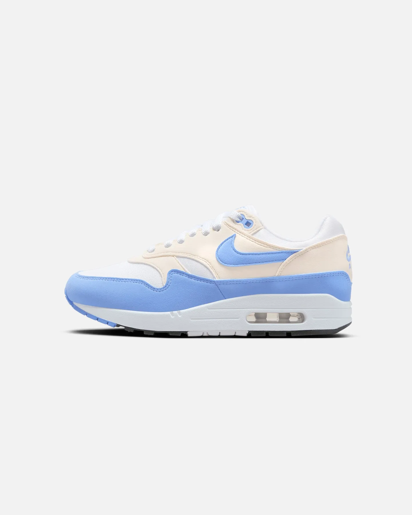 Nike Women's Air Max 1 White/Royal Pulse-Phantom Black Slim breathability Ultra-soft performance