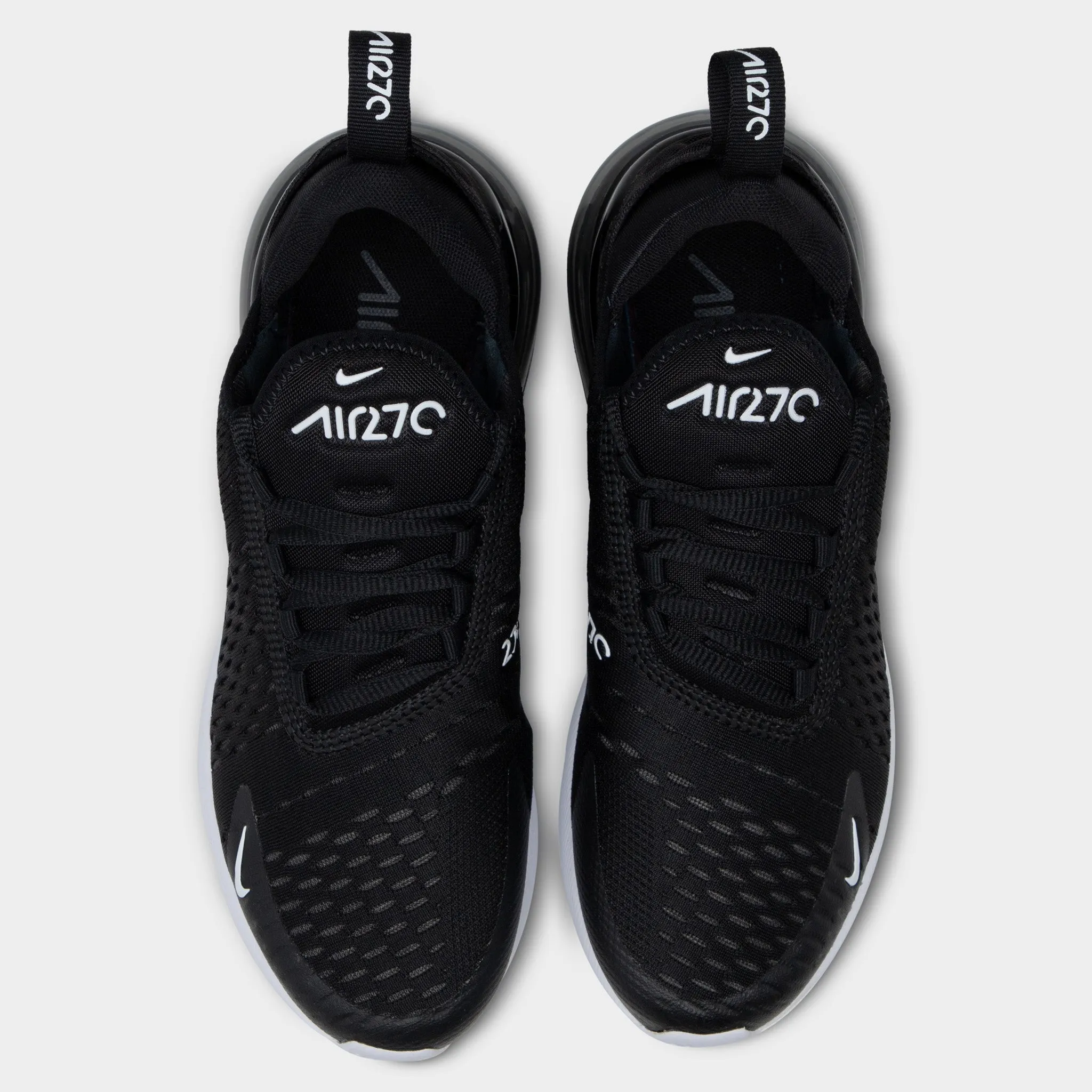 Nike Women's Air Max 270 Black / Anthracite - White Slip On Style Action Fast
