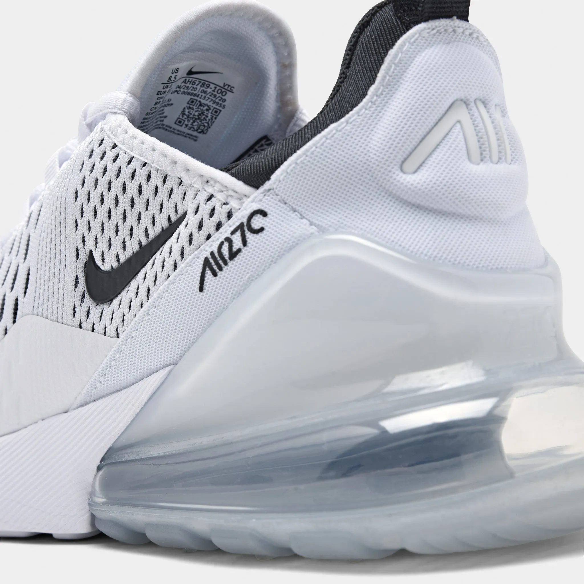 Nike Women's Air Max 270 White / Black - White Red Hot Style Choice