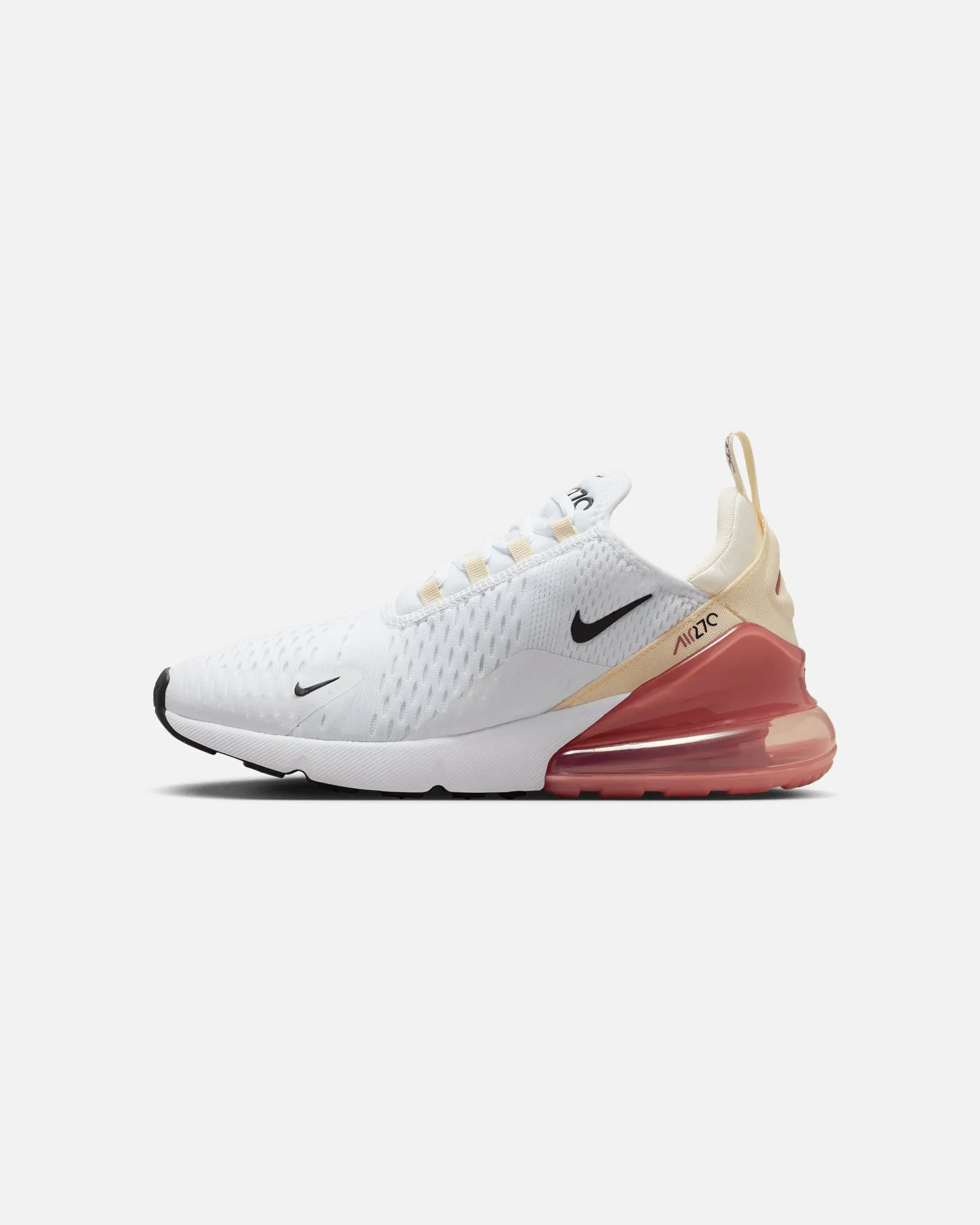 men's extra - extra - large Nike Women's Air Max 270 White/Black- Pale Ivory