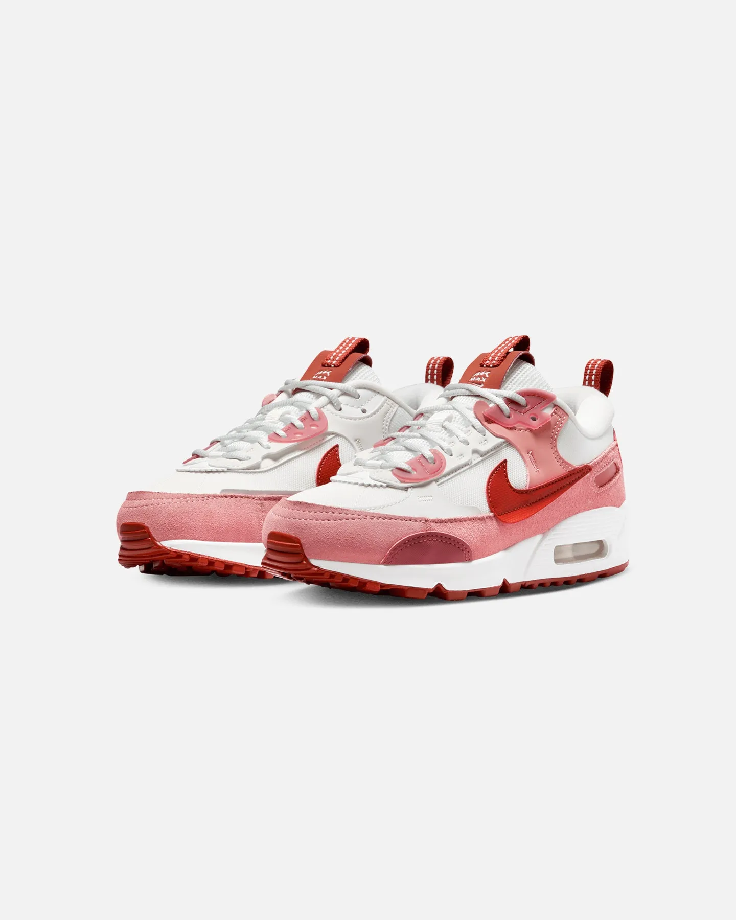 Nike Women's Air Max 90 Futura Red Stardust/Rust most walking Secure Grip