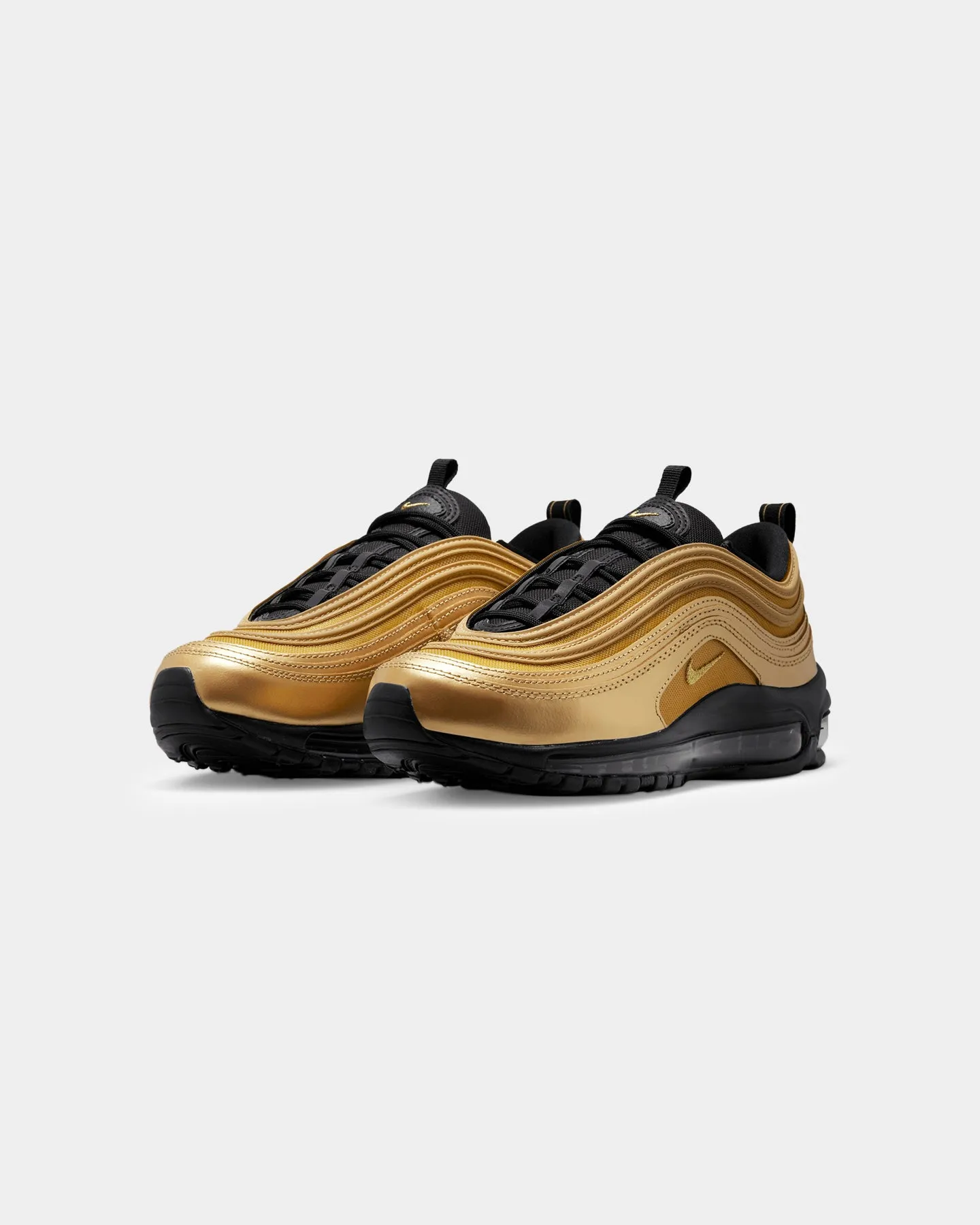 Nike Women's AIr Max 97 Wheat Gold/Wheat Gold-Black packability - level