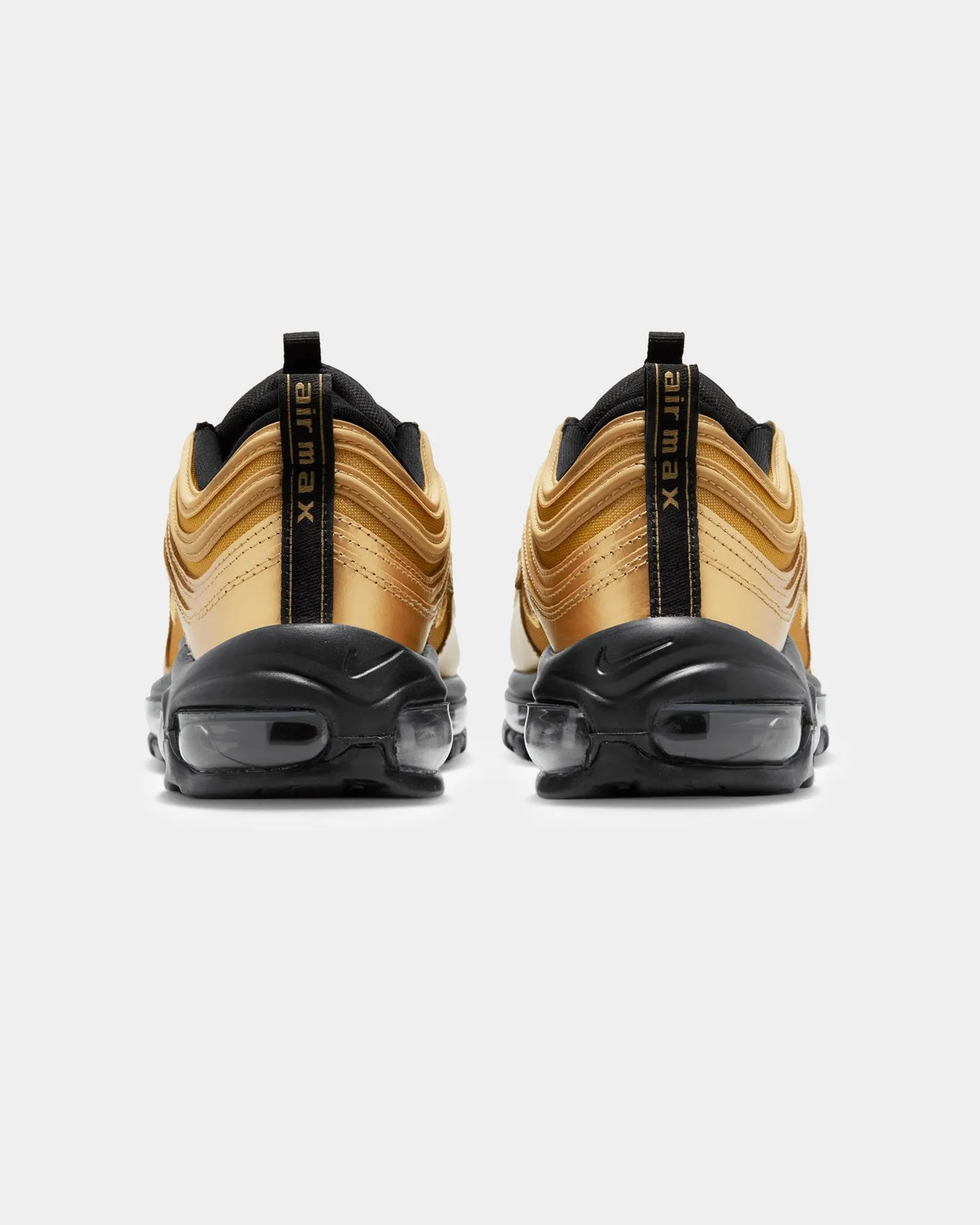 Nike Women's AIr Max 97 Wheat Gold/Wheat Gold-Black silhouette Golf