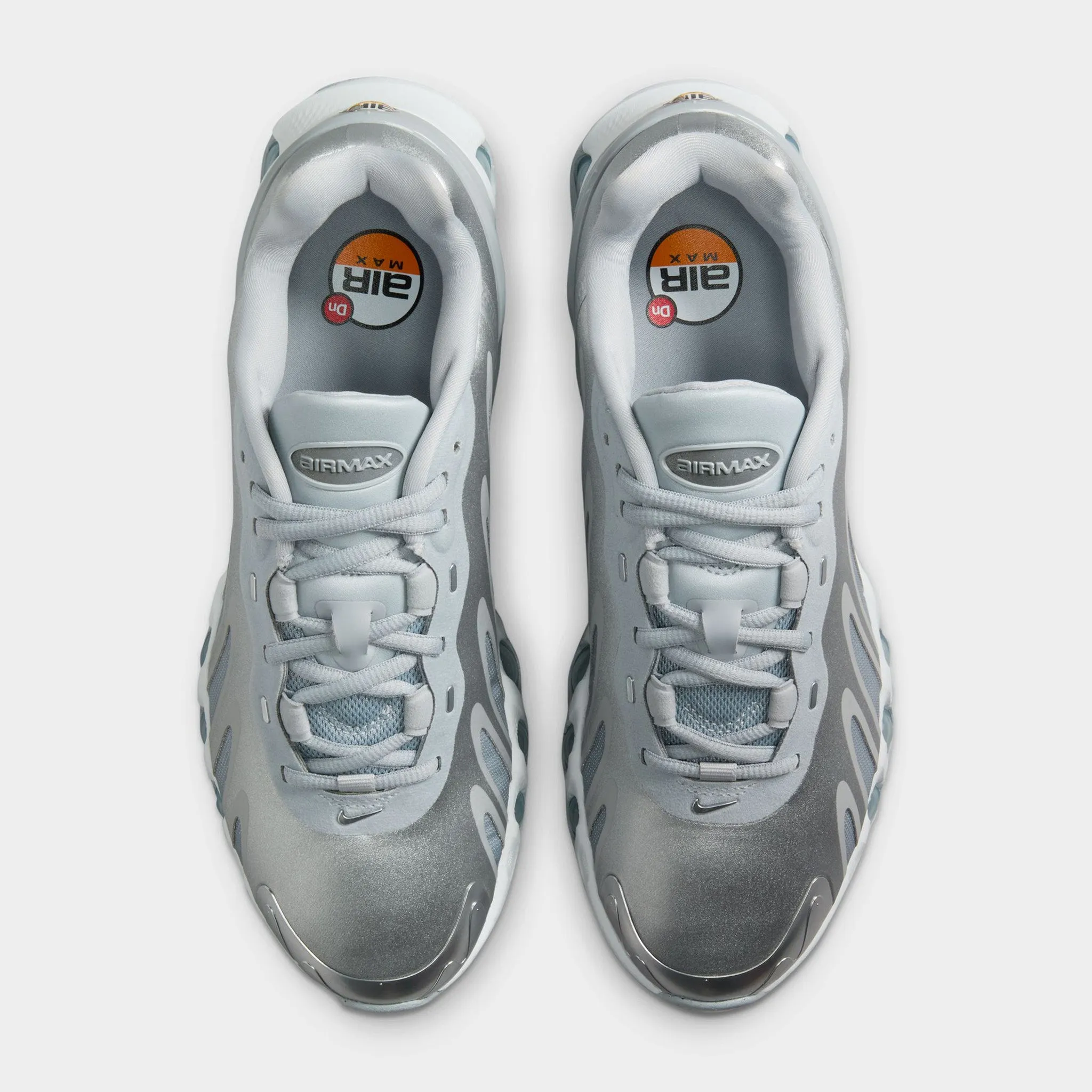 Nike Women's Air Max DN8 Wolf Grey / Metallic Silver - Off White Multi Purpose