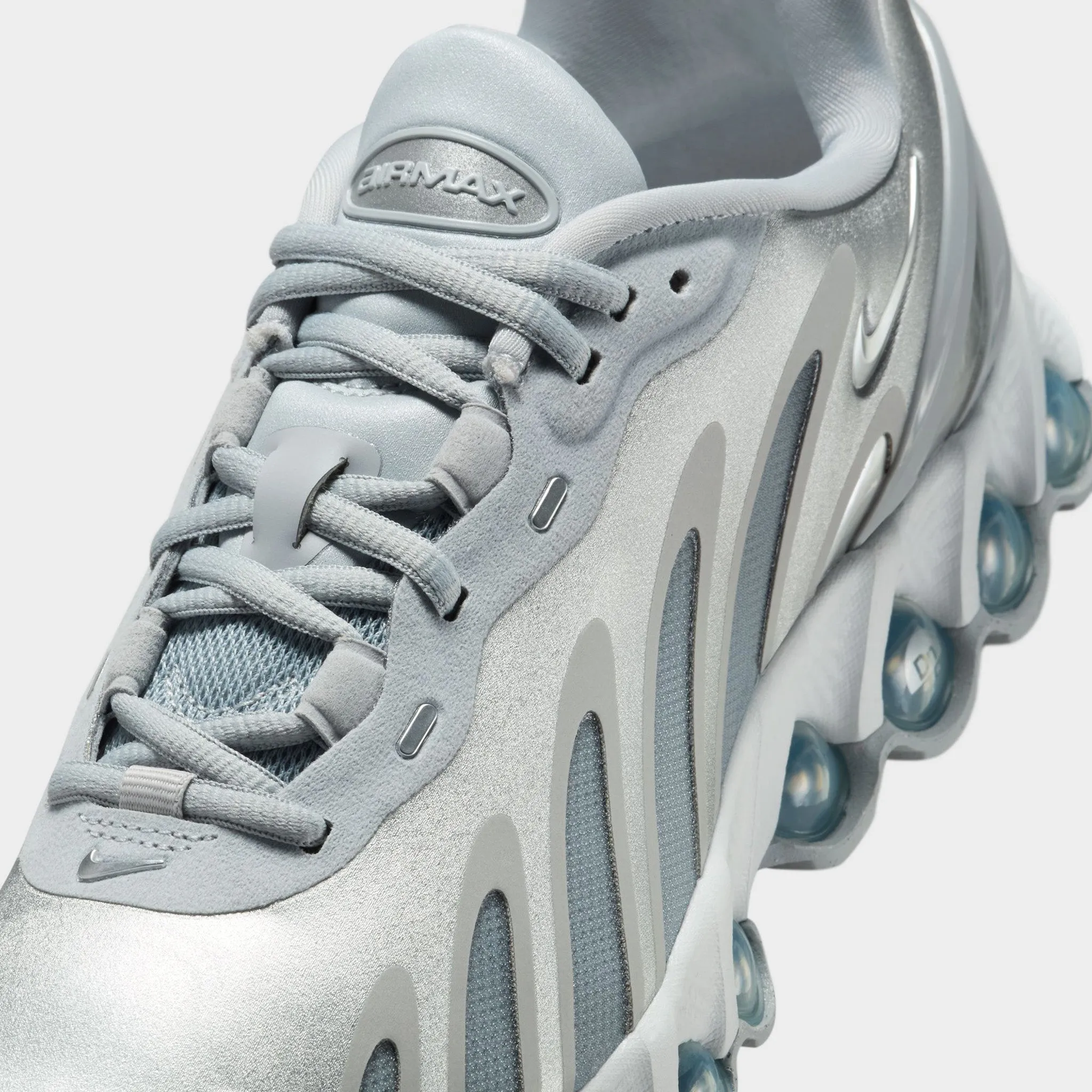 Nike Women's Air Max DN8 Wolf Grey / Metallic Silver - Off White Winter Base Quick Fit