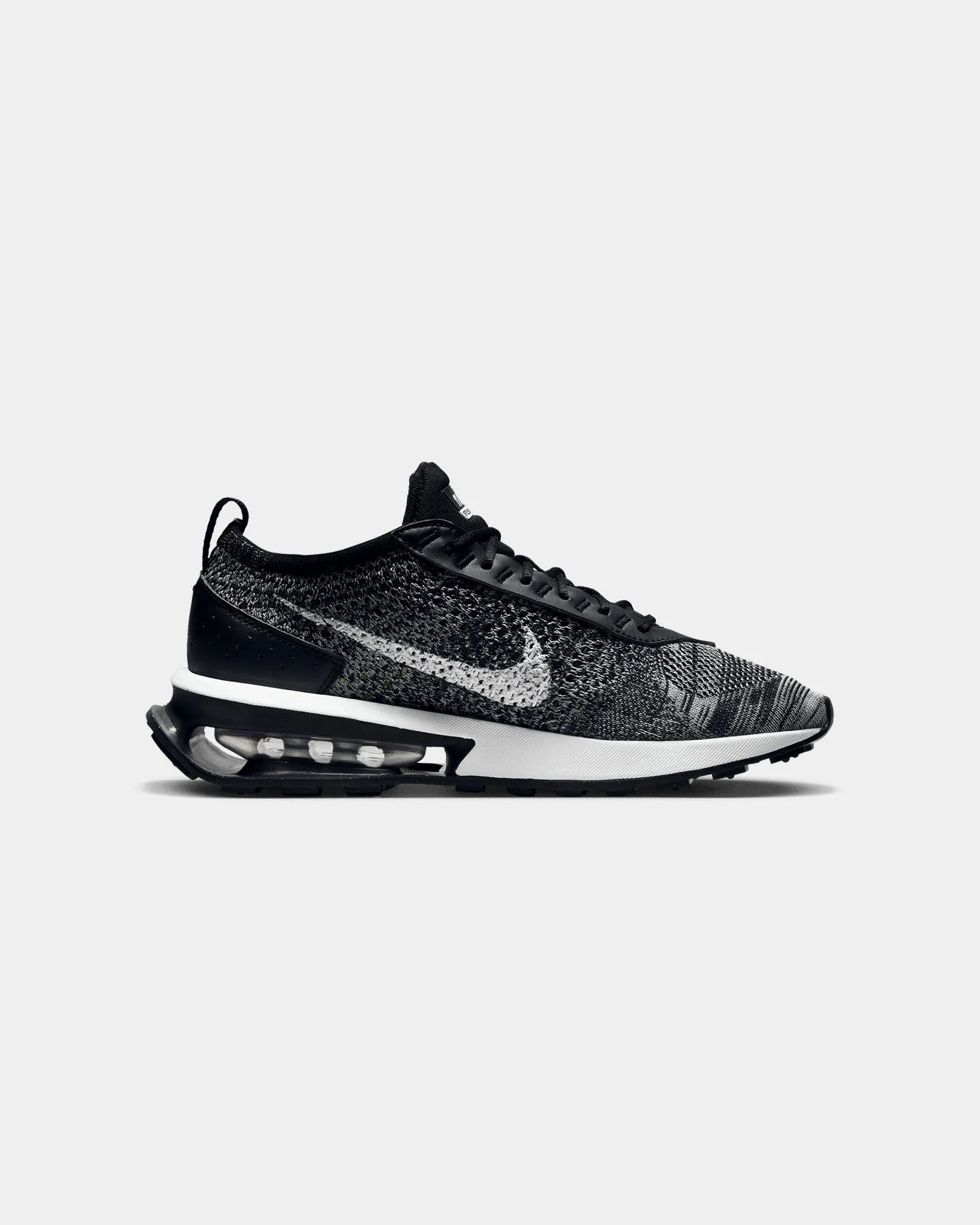Nike Women's Air Max FlyKnit Racer Shoes Black/White sharpest
