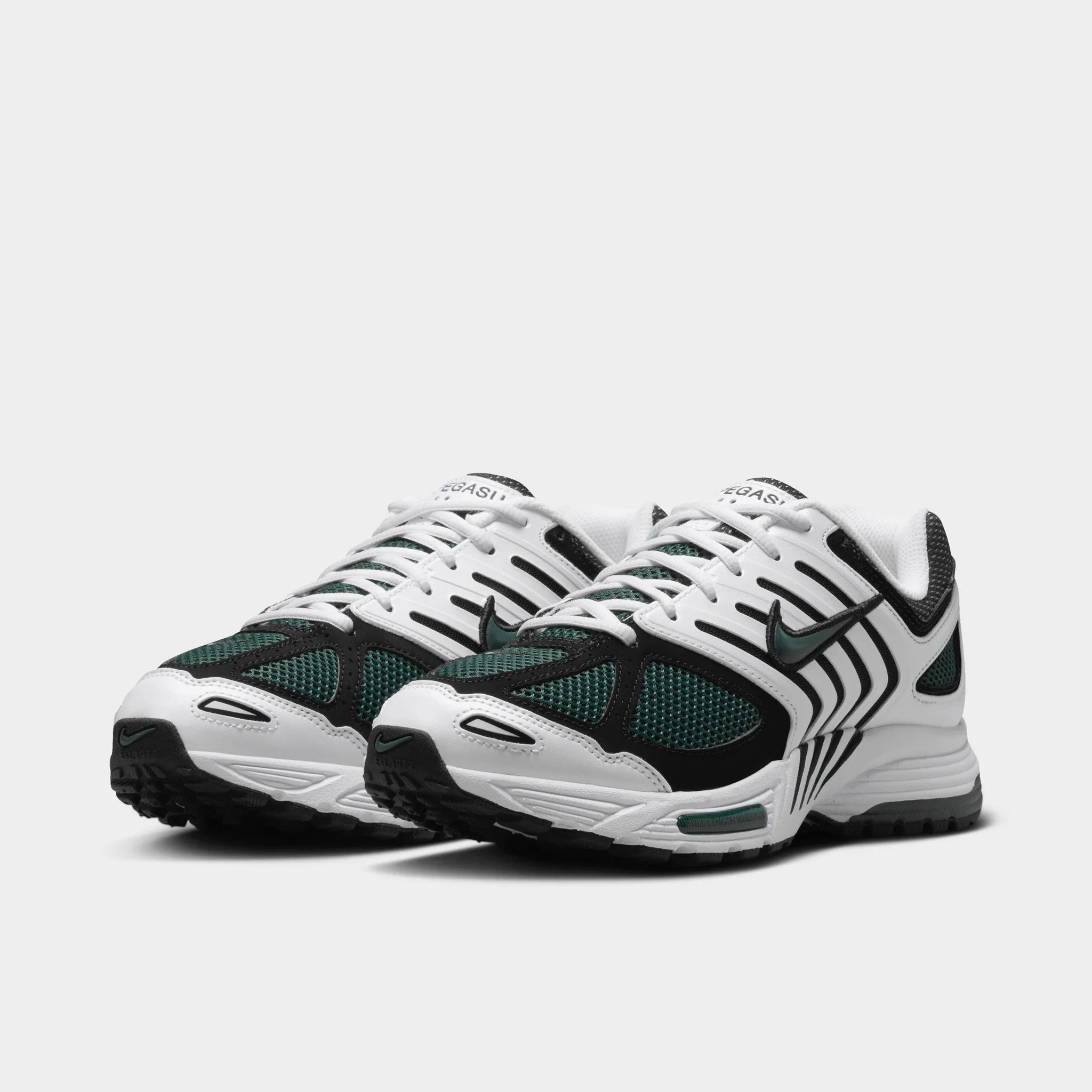 Pearl Shine Nike Women's Air Pegasus 2005 White / Vintage Green - Black
