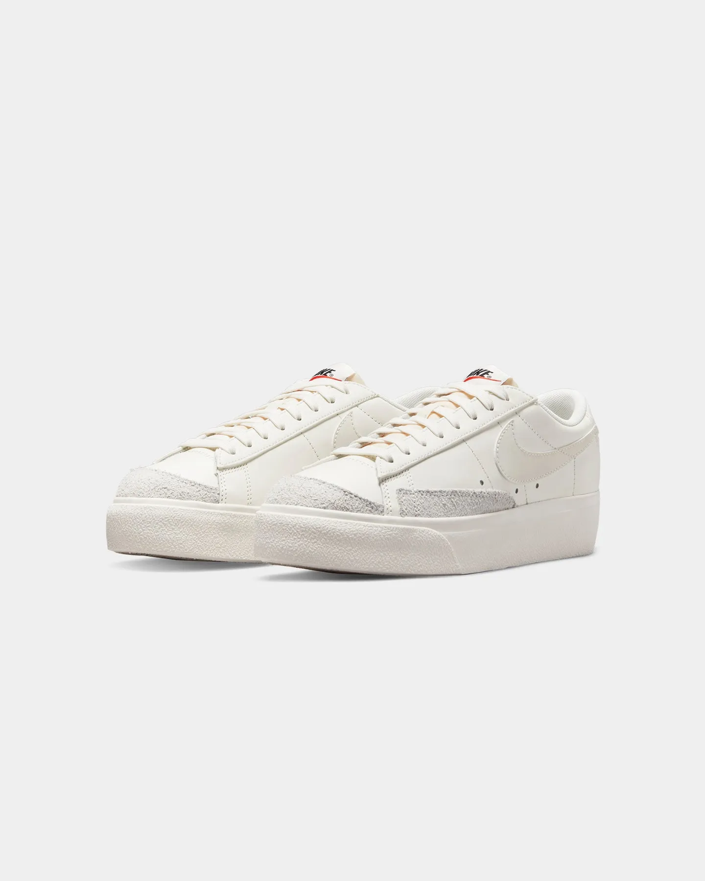 Nike Women's Blazer Low Platform Sail/Sail half - size
